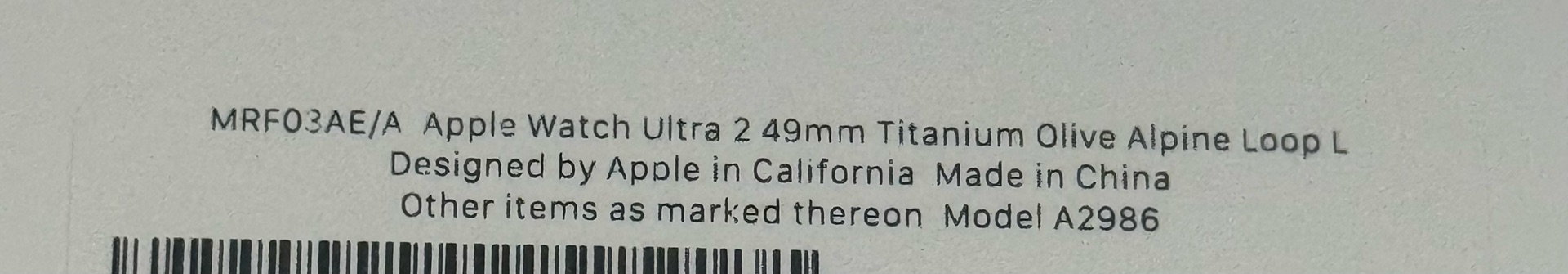 Apple Watch Ultra 2 (Model A2986)  49mm titanium GPS + Cellular smartwatch - Image 6