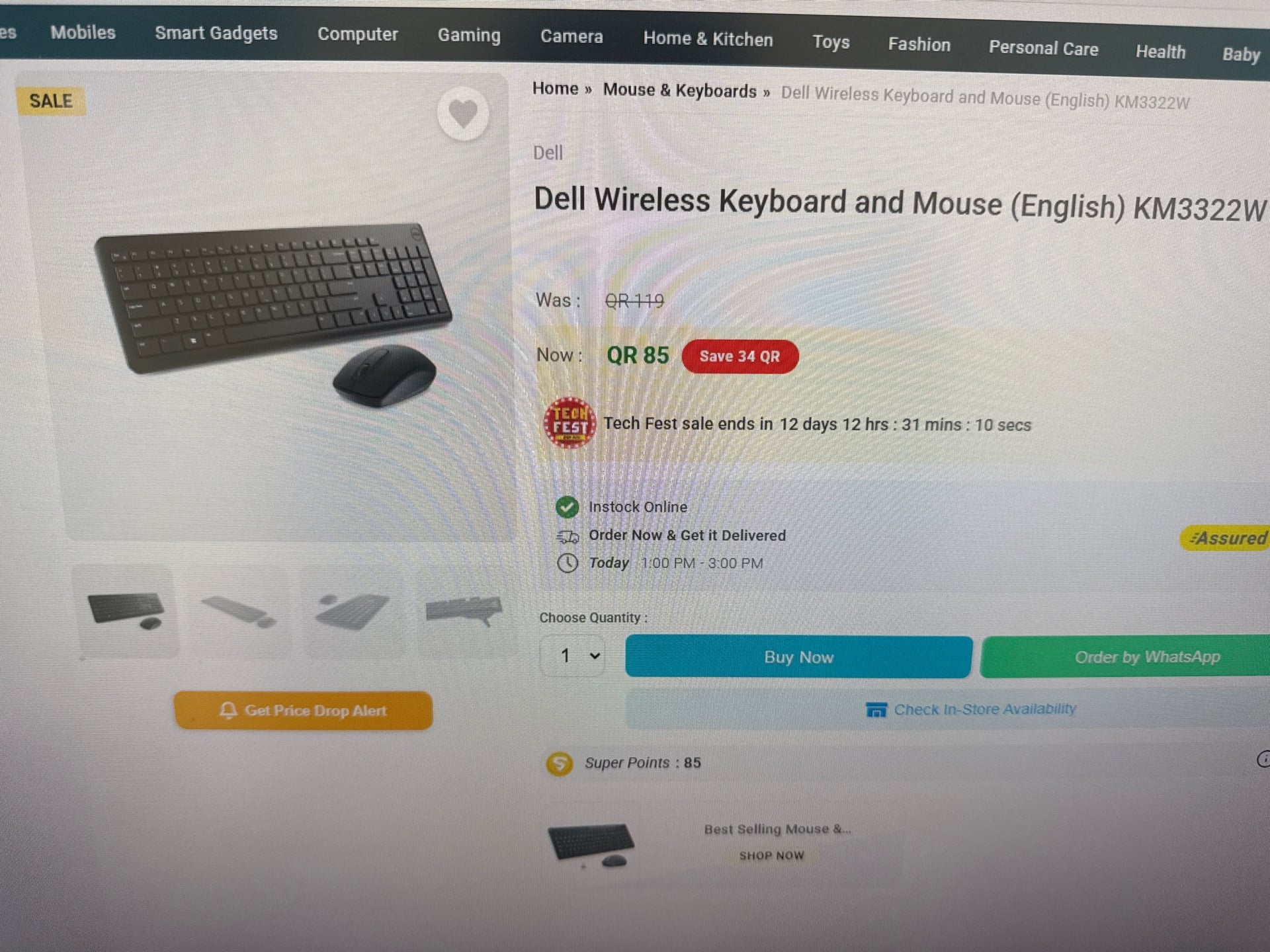 Dell wireless keyboard and mouse (english) - Image 4