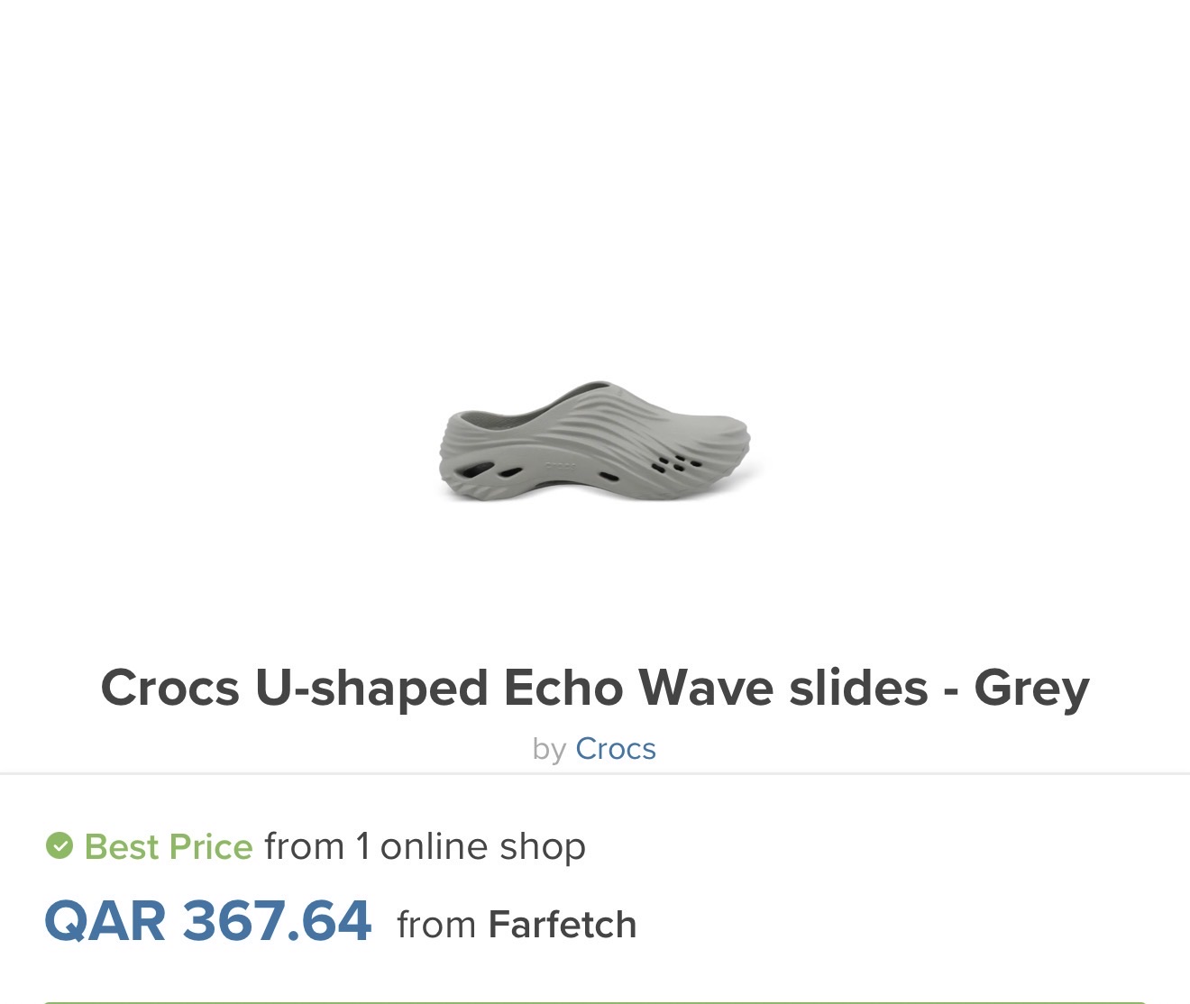 Crocs New Echo Wave 42/43 size Qr 199 - Image 2