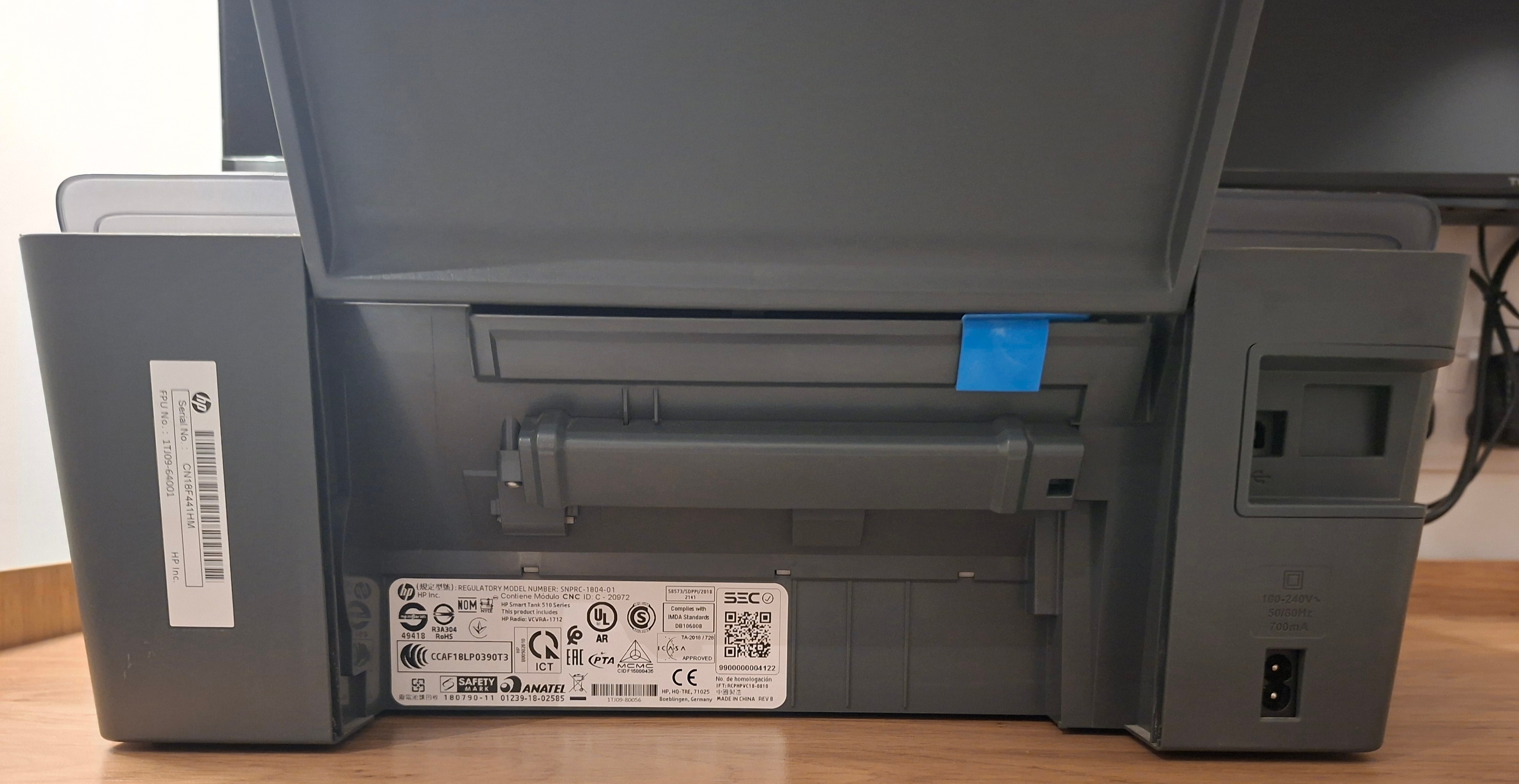 HP SMART TANK 515 (GREAT CONDITION) + BRAND NEW INK - Image 5