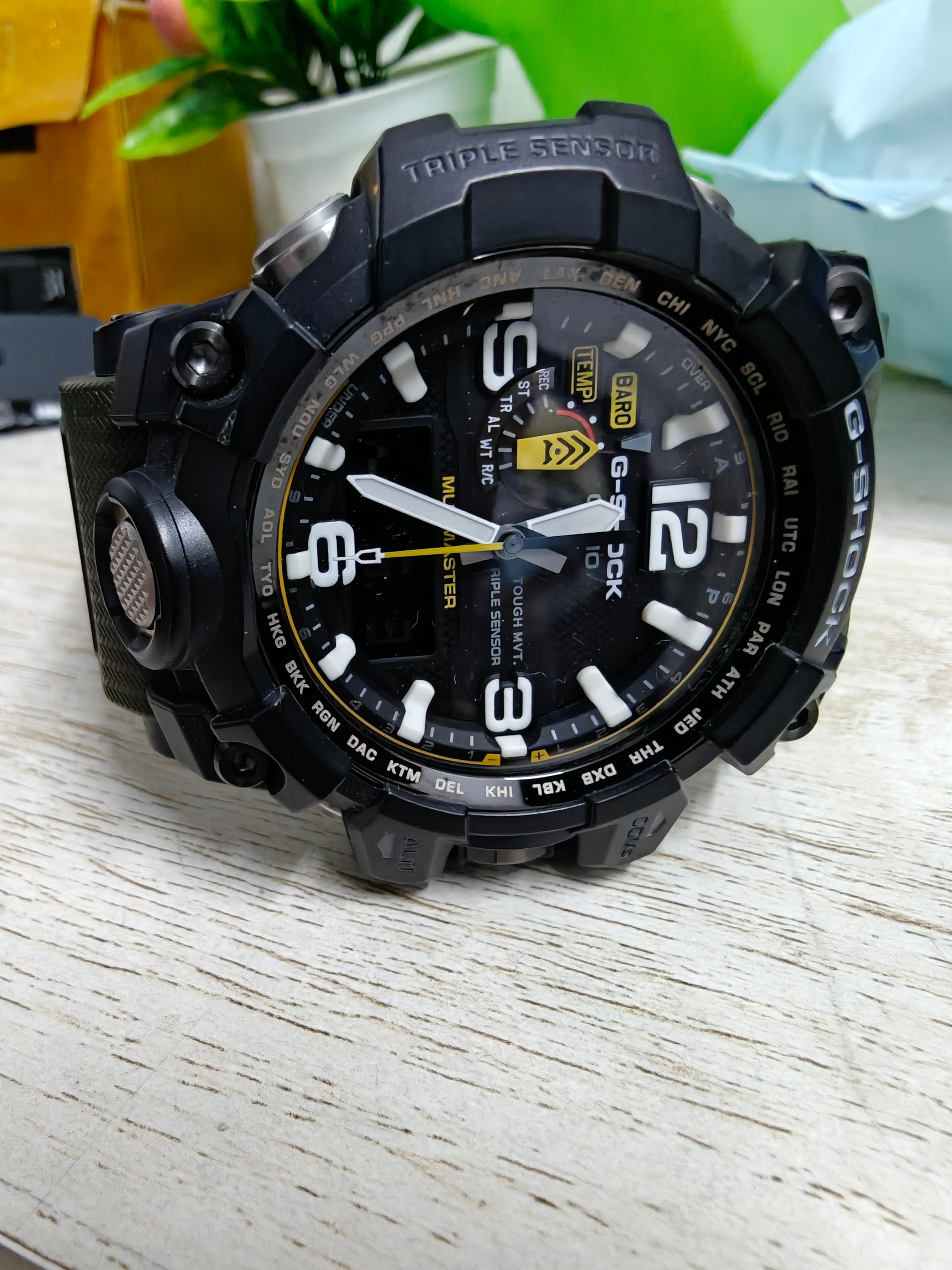 GWG 1000-1A3 G-Shock Military Green Tough Solar Watch - Image 4