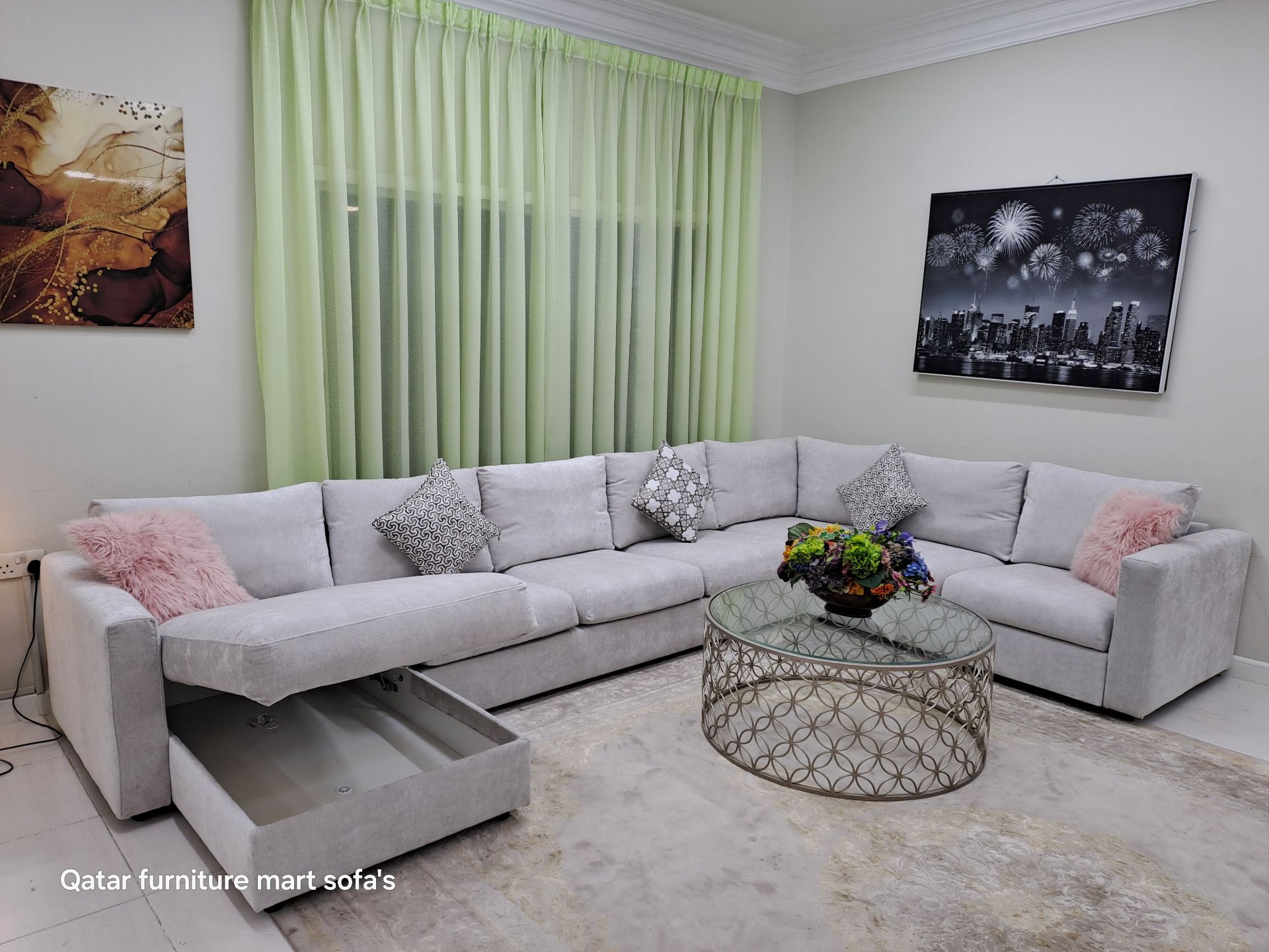 Available sale sofa set L shape sofa came bed U shipe sofa set sale  - Image 4