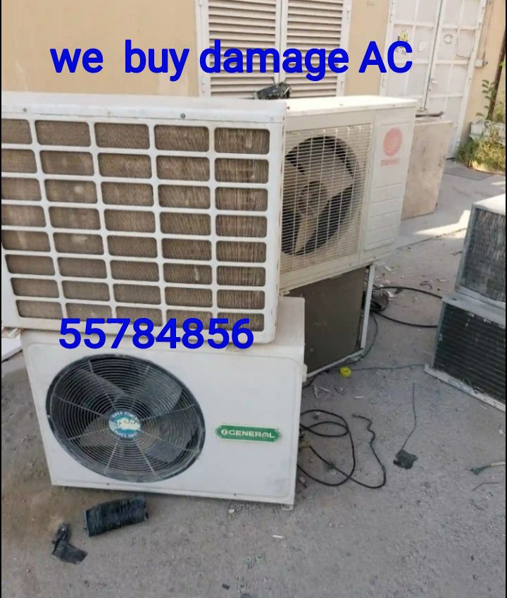 We Buying -Old Air Condition ✔ AC Damage | call me 55784856 - Image 5