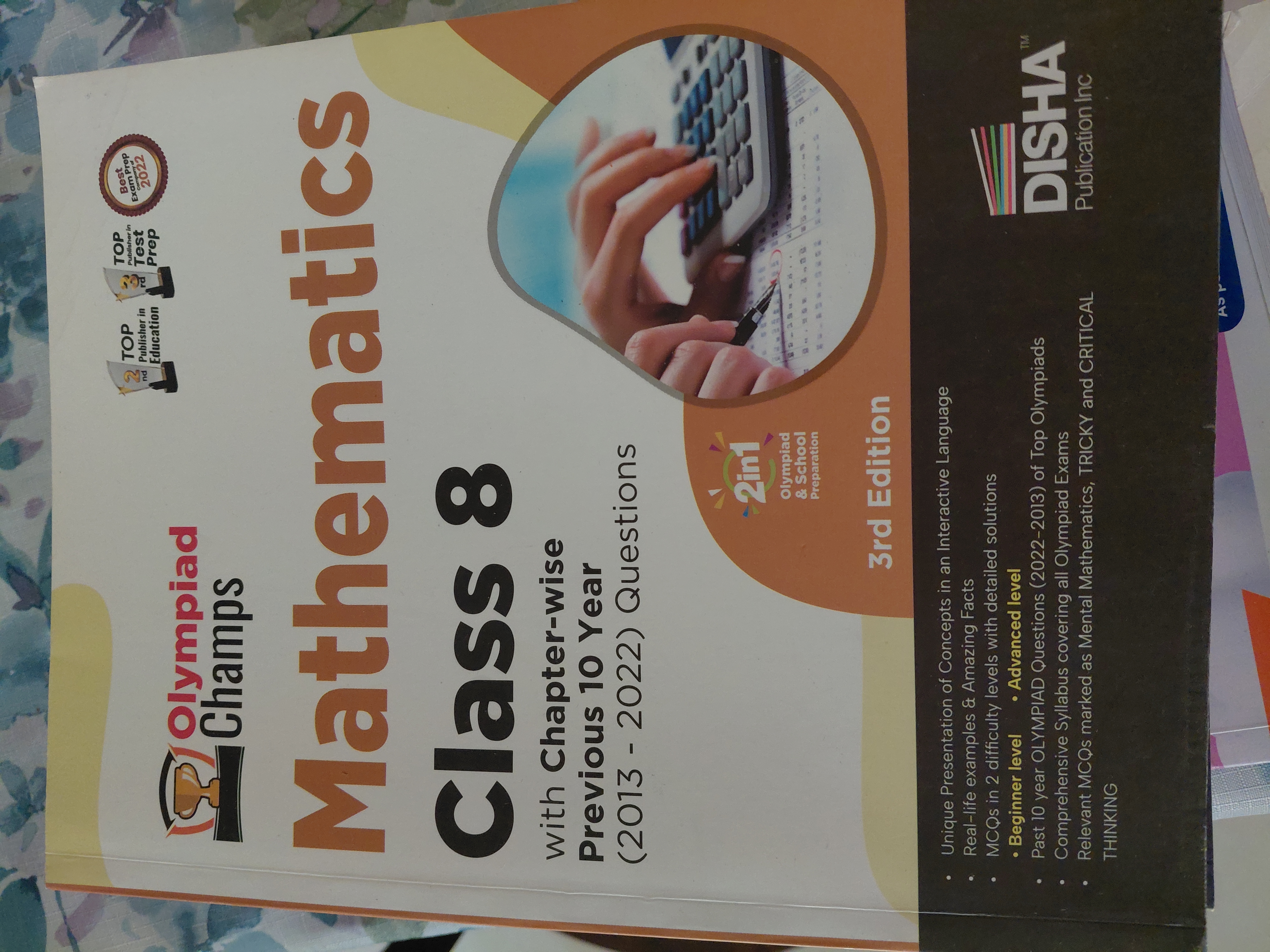 Grade 8 Maths and Science Olympiad books - Image 3