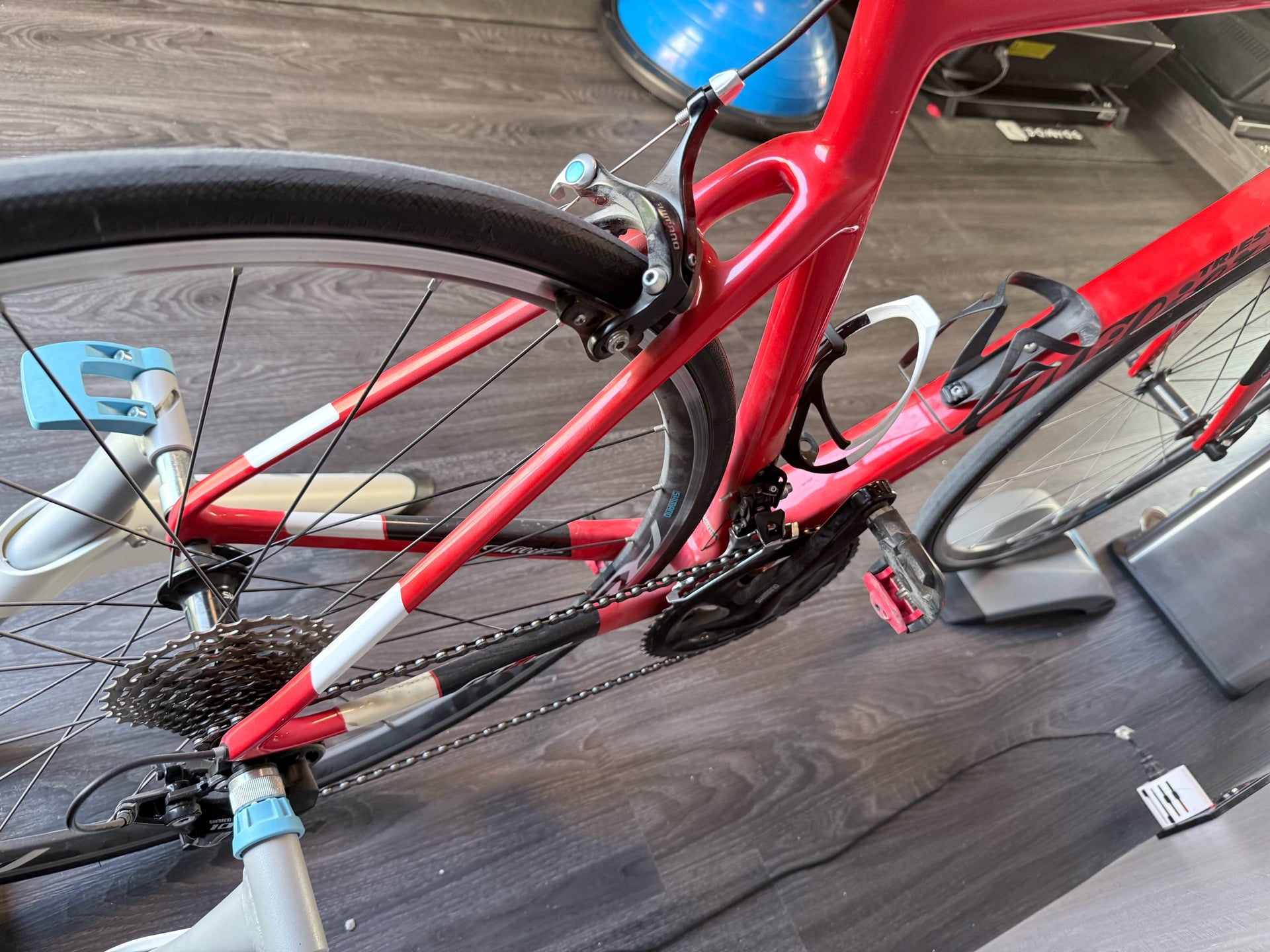 Wilier road bike and Tacx smart trainer  - Image 2