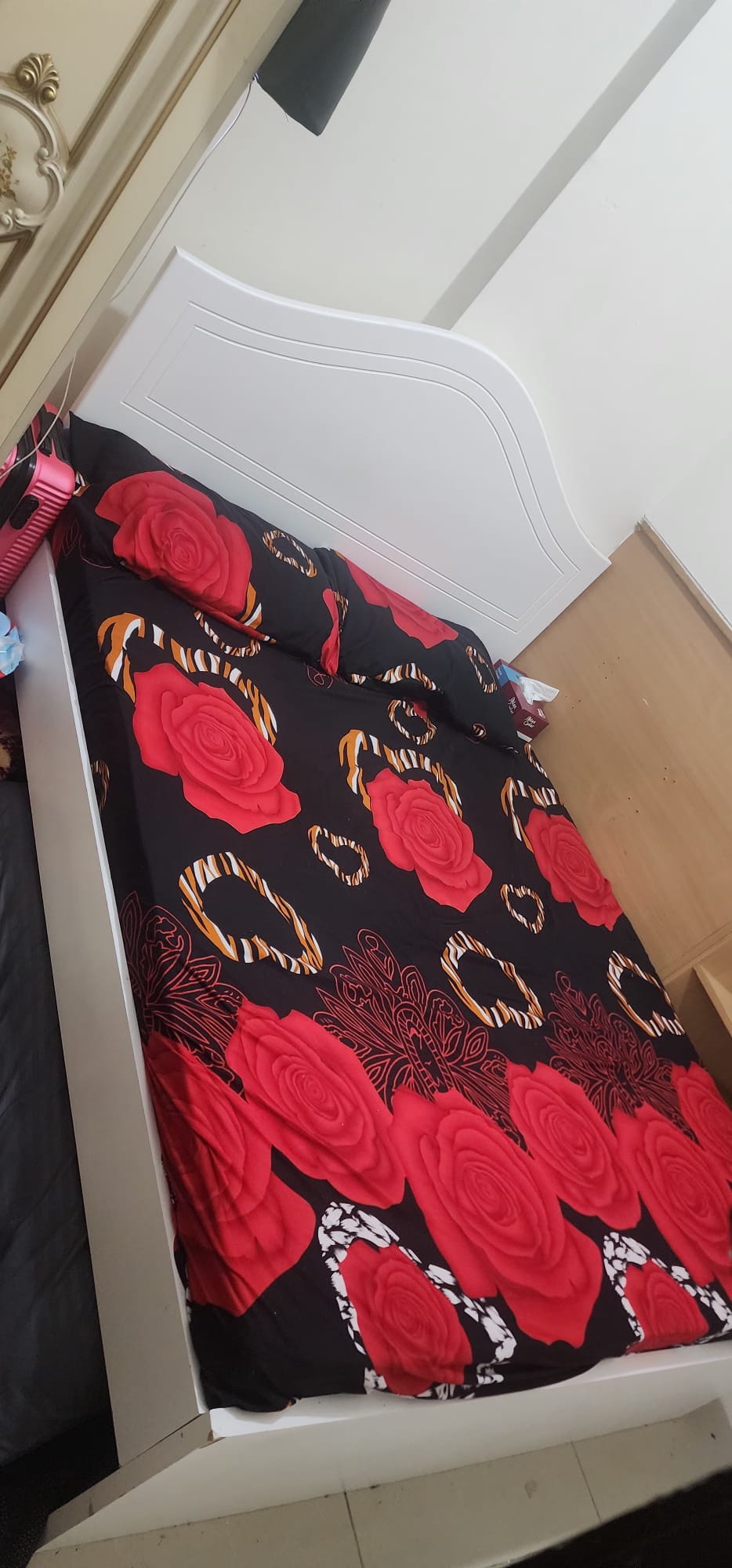 Urgent Sale of Good Condition Bed with Mattress. - Image 2