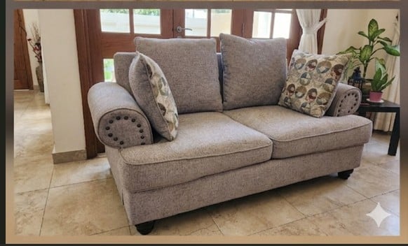 Premium 7-Seater Sofa Set (3+2+2) from Home R Us – Excellent Condition - Image 3