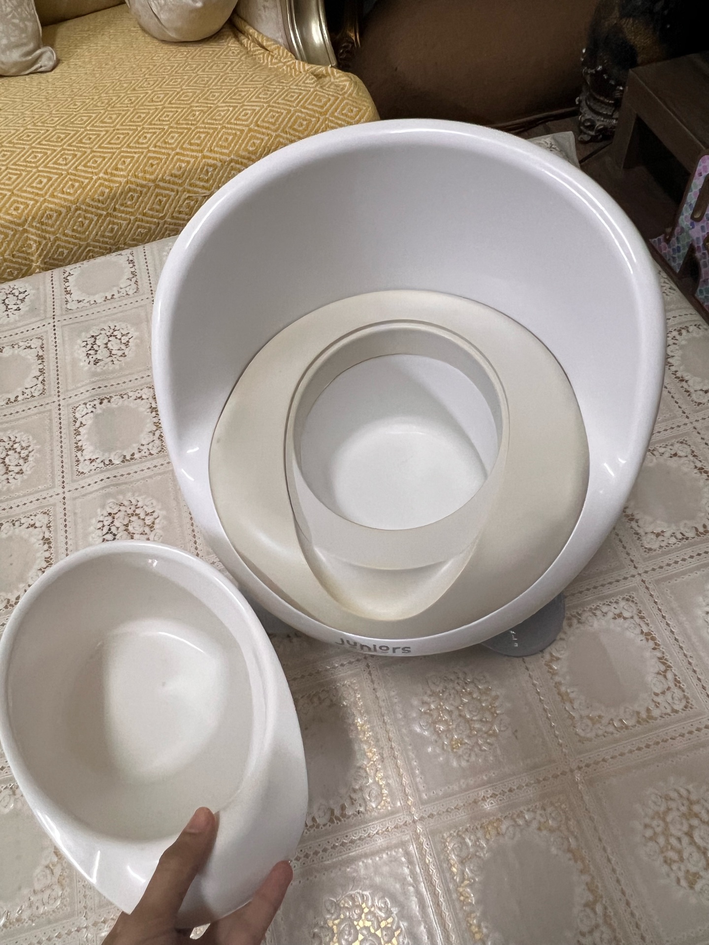 Baby food table and potty training chair  - Image 2