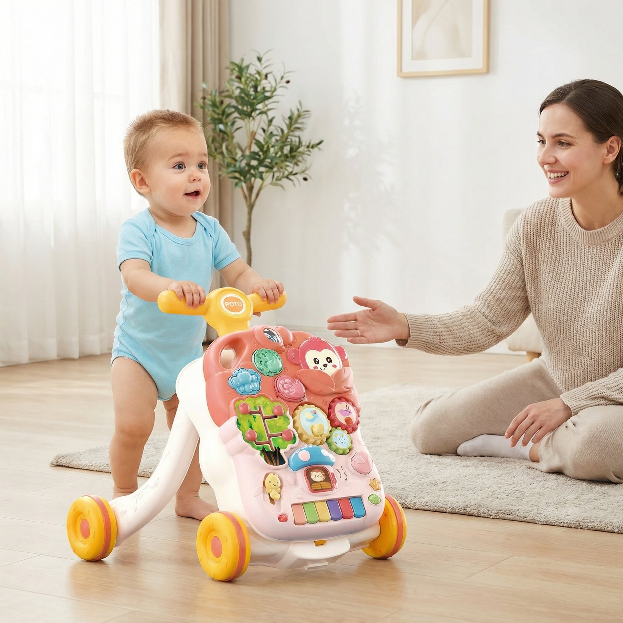 Baby Music Walker Activity Toy - Image 4