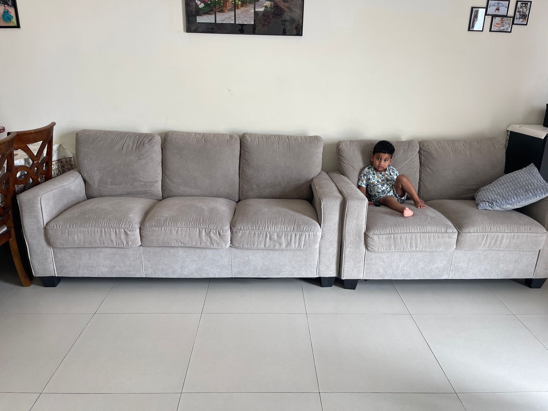 5 seater sofa Maintained well  - Image 2