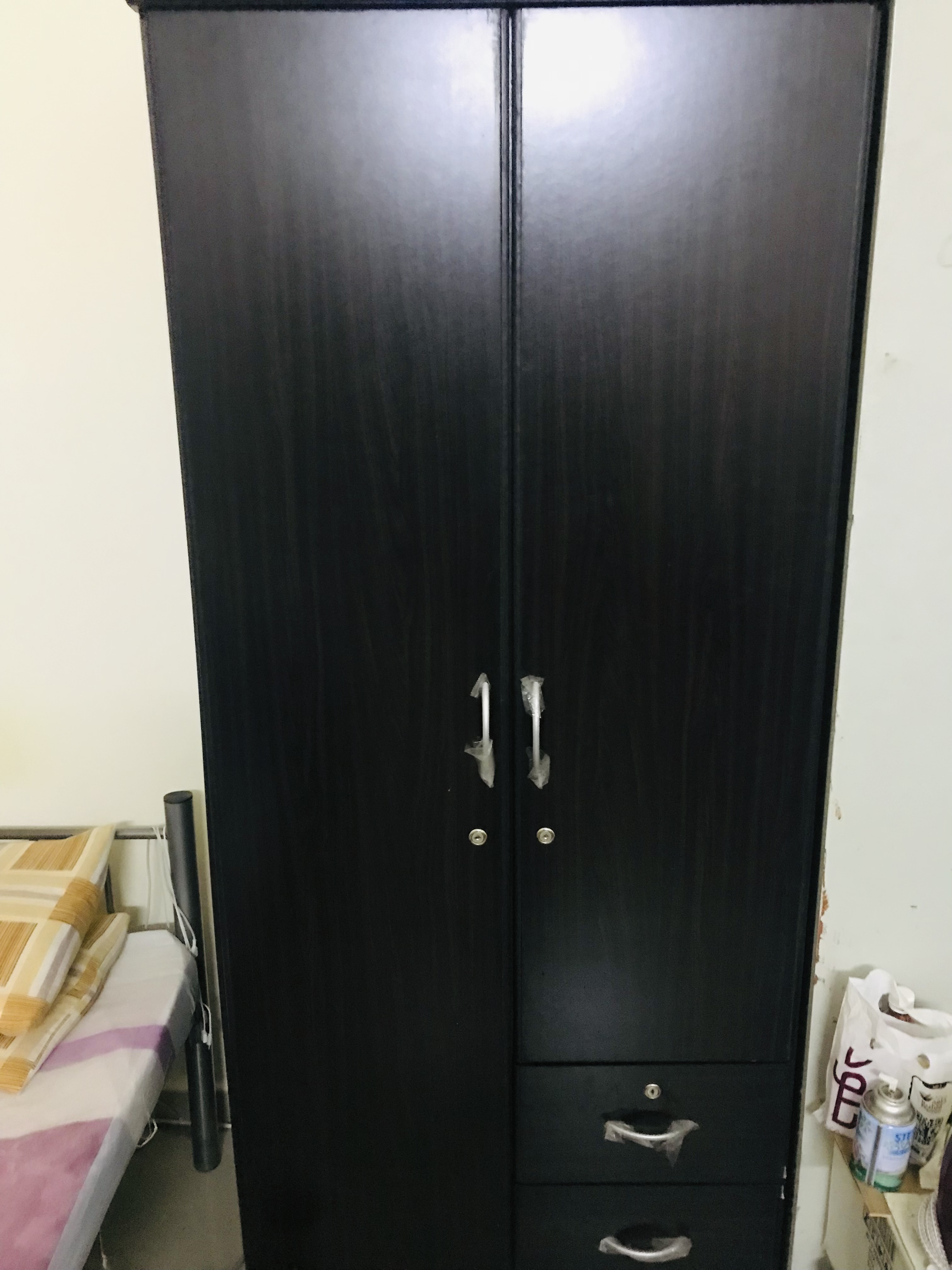 2 Door Cupboard For Sale - Image 2