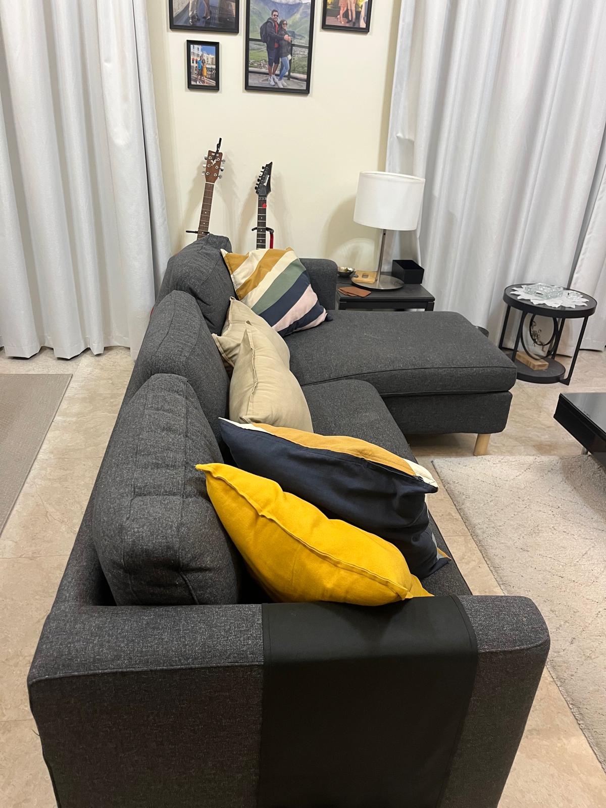 3-seat sofa with chaise longue - Image 3