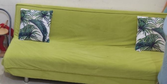 SOFA BED GREEN  - Image 4
