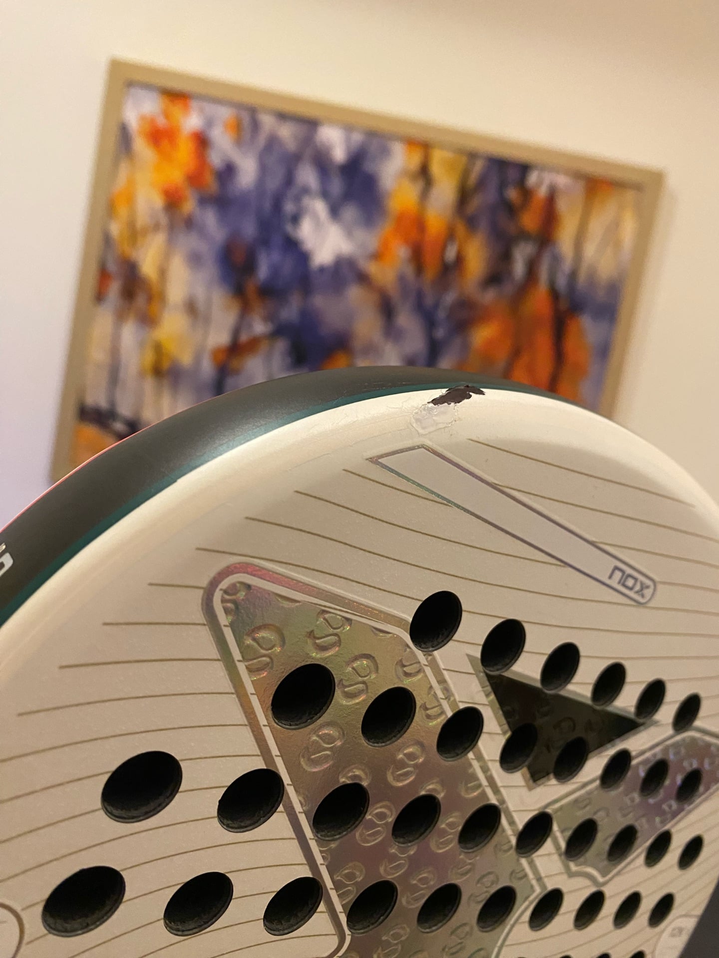 Nox At10 Dubai P1 12k 2025 padel racket - Image 3