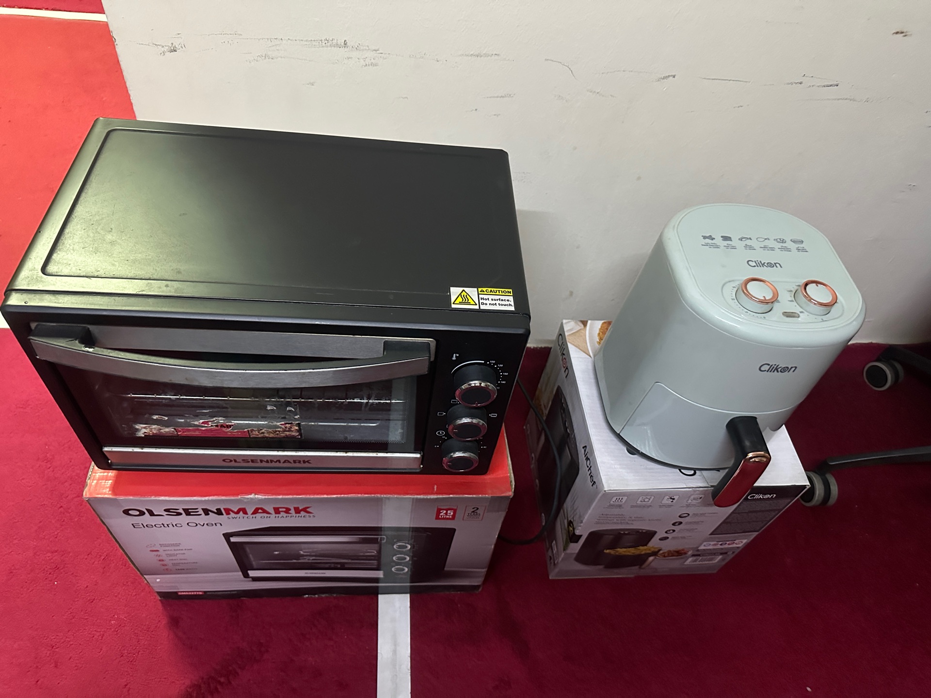 Olsenmark electrical oven & clickon Air fryer  - Image 3