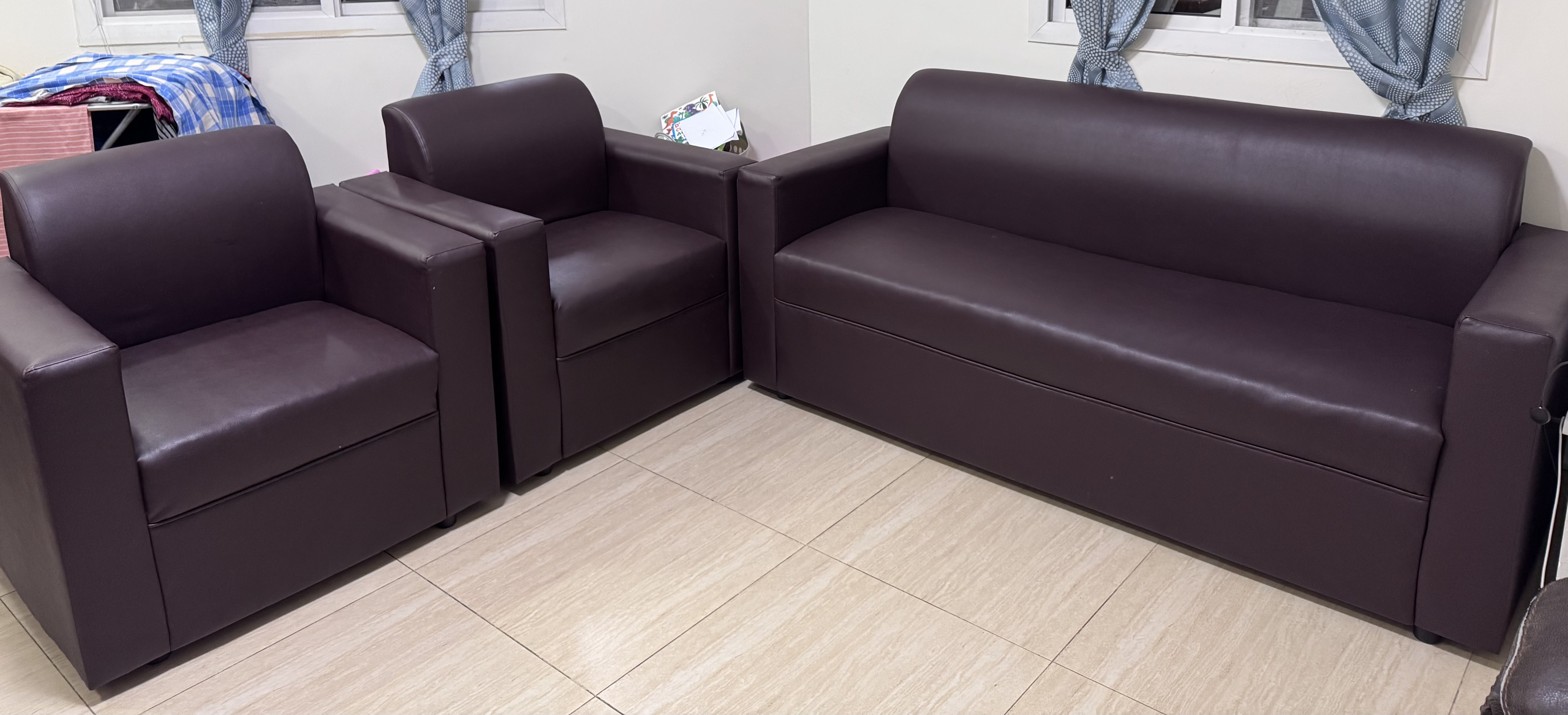 Leather Sofa For Sale  - Image 4