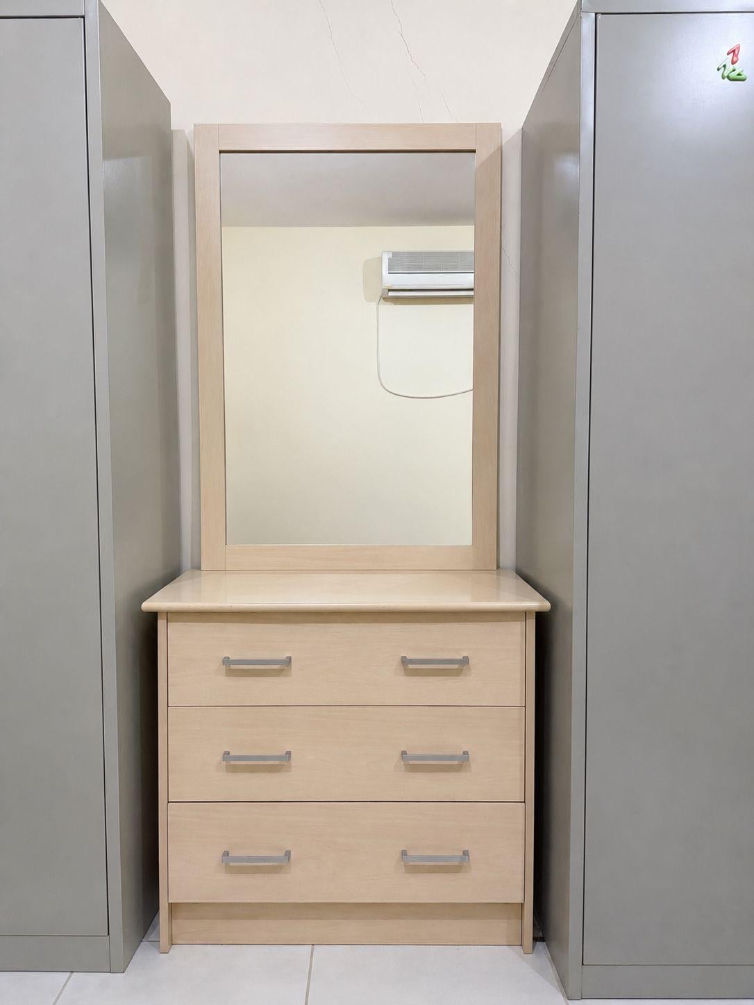 Bed set with 2 side tables,dressing table, wardrobe (IKEA FURNITURE) - Image 2