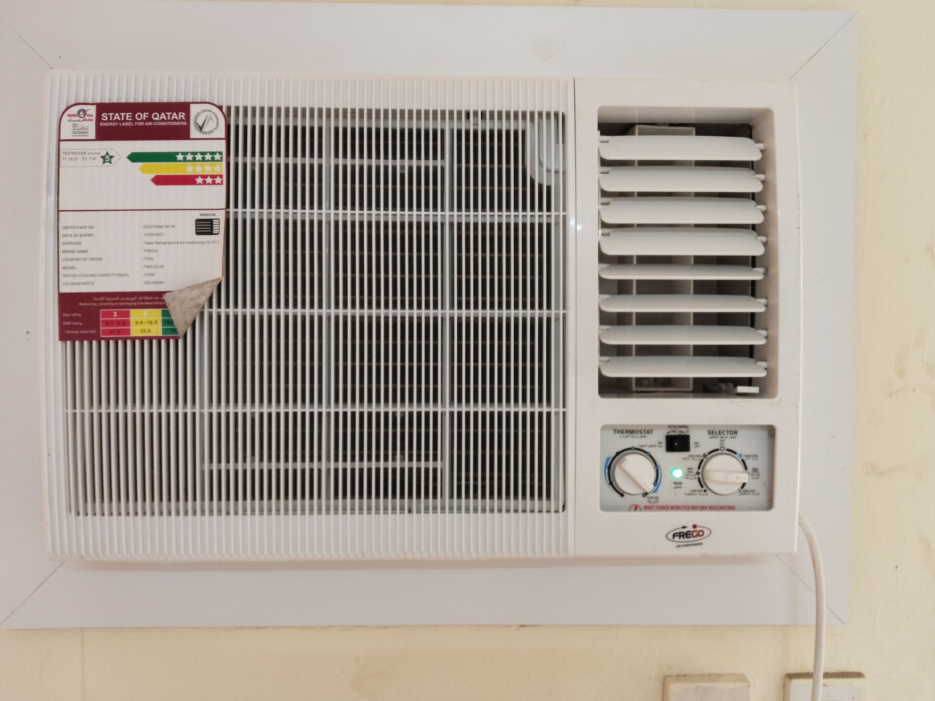 window AC for sale Dua Qatar - Image 3