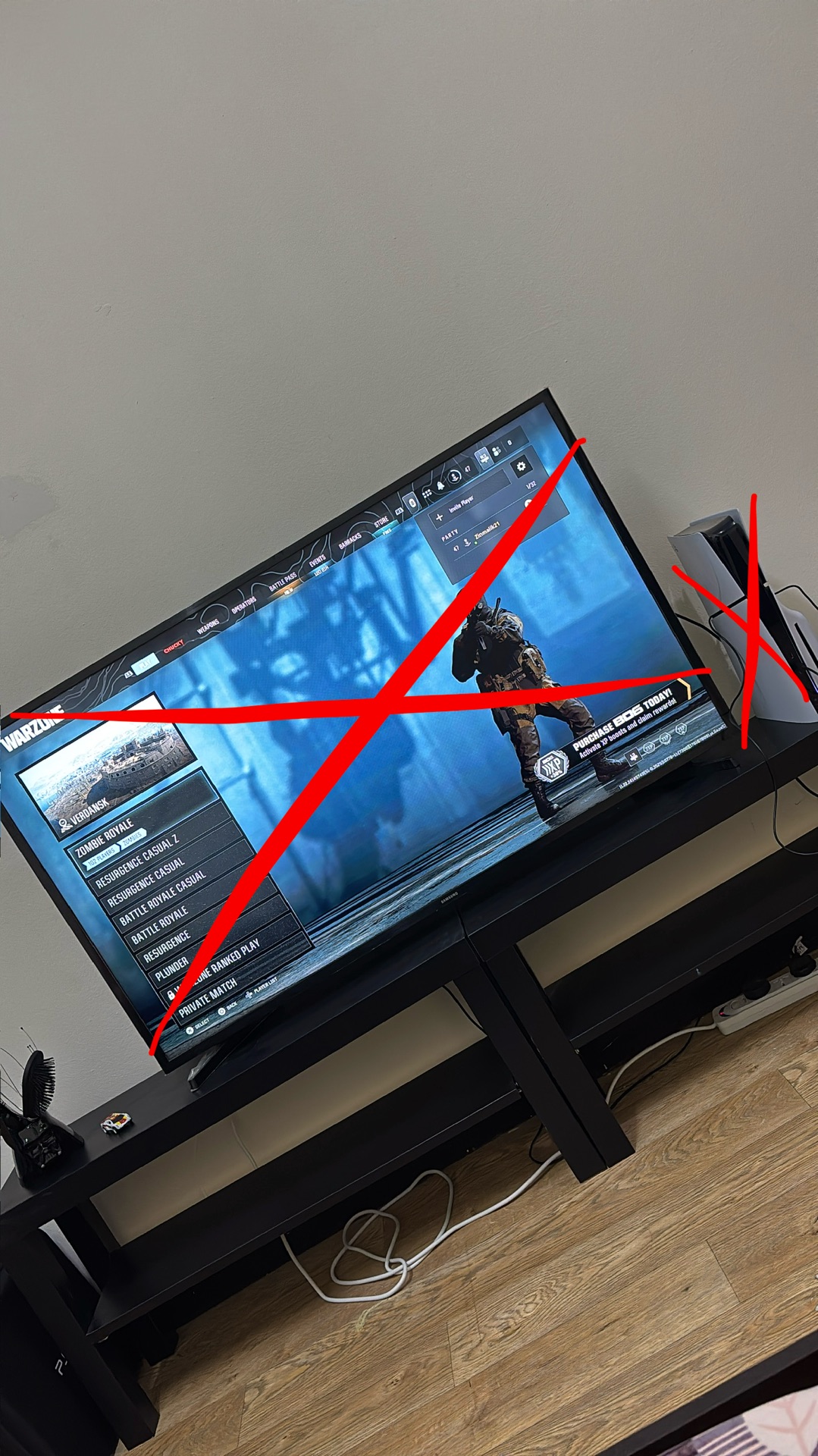 Modern Low TV Table - Image 4