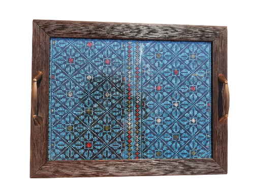 Handmade Palestinian tradition Tray for sale - Image 3