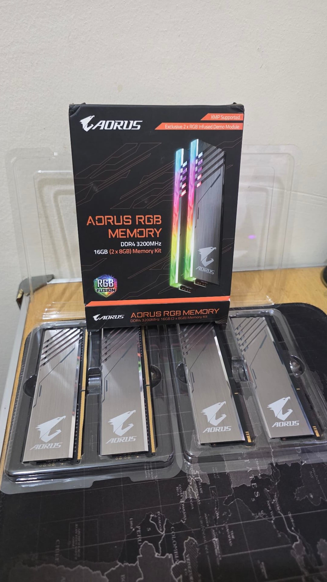 AORUS RGB Memory 16GB (2x8GB) 3200MHz (With Demo Kit)(Limited Edition) - Image 2