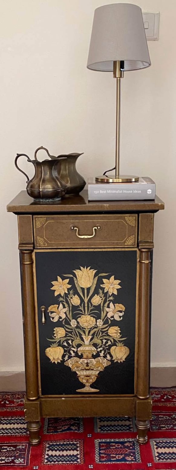 Antique buffet  and hall way tables - Image 3