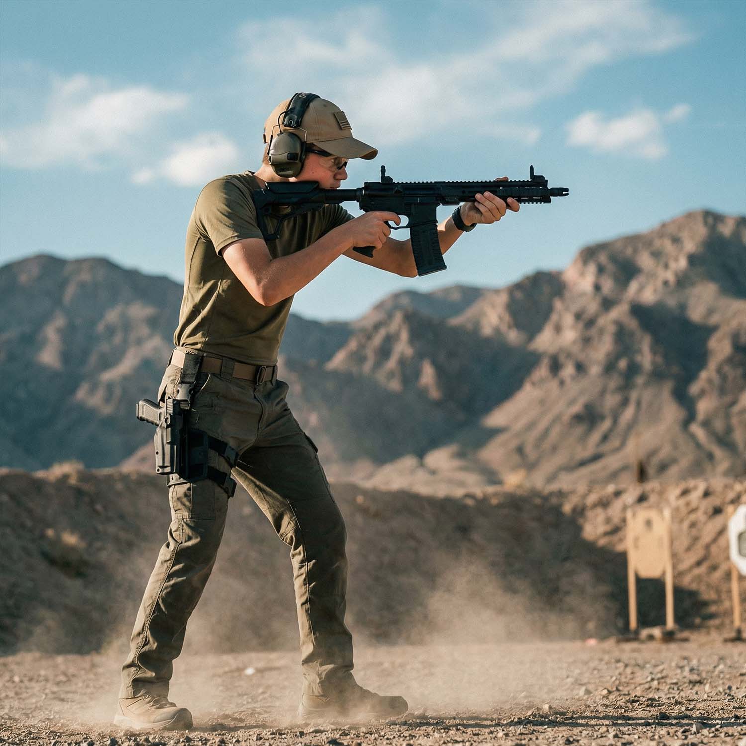 AR-15 / F4 Electric Gel Blaster (Metal Gear Version) - Image 3