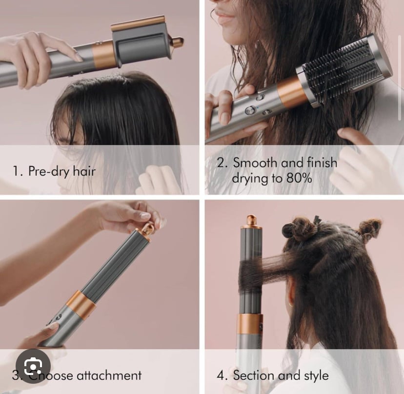 Dyson Airwrap / multi styler and dryer straight +wavy / Womens - Image 4