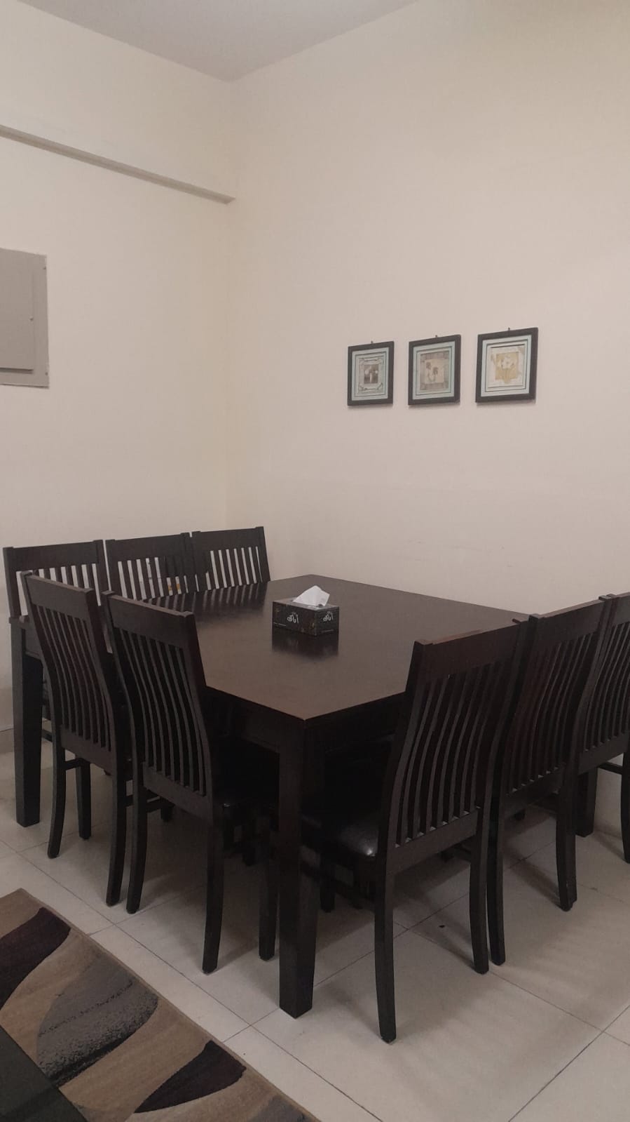 Dinning Table with 8 Chairs for Sale - Image 1