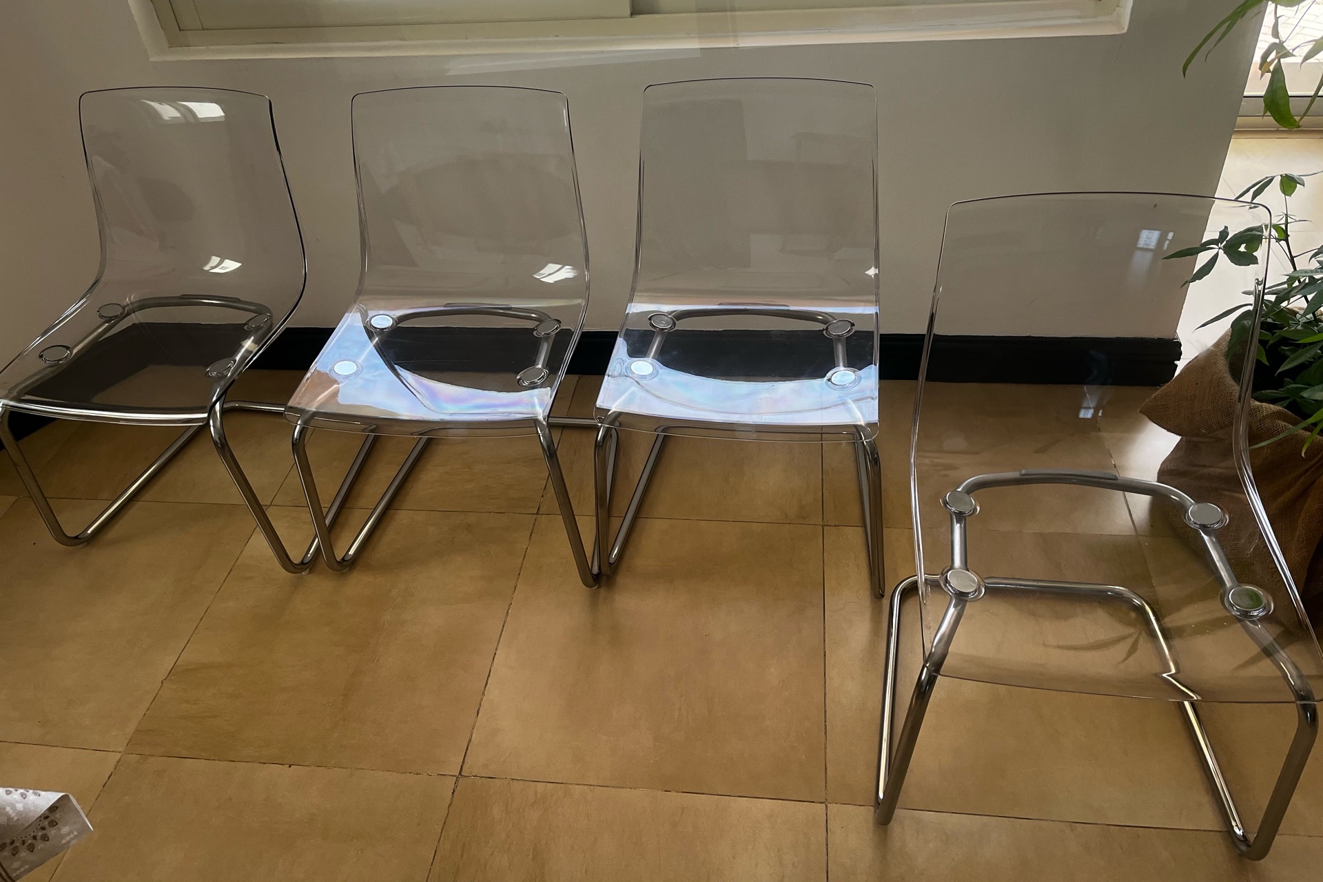 Chairs IKEA Bastant or Pevy 4 units - Image 2