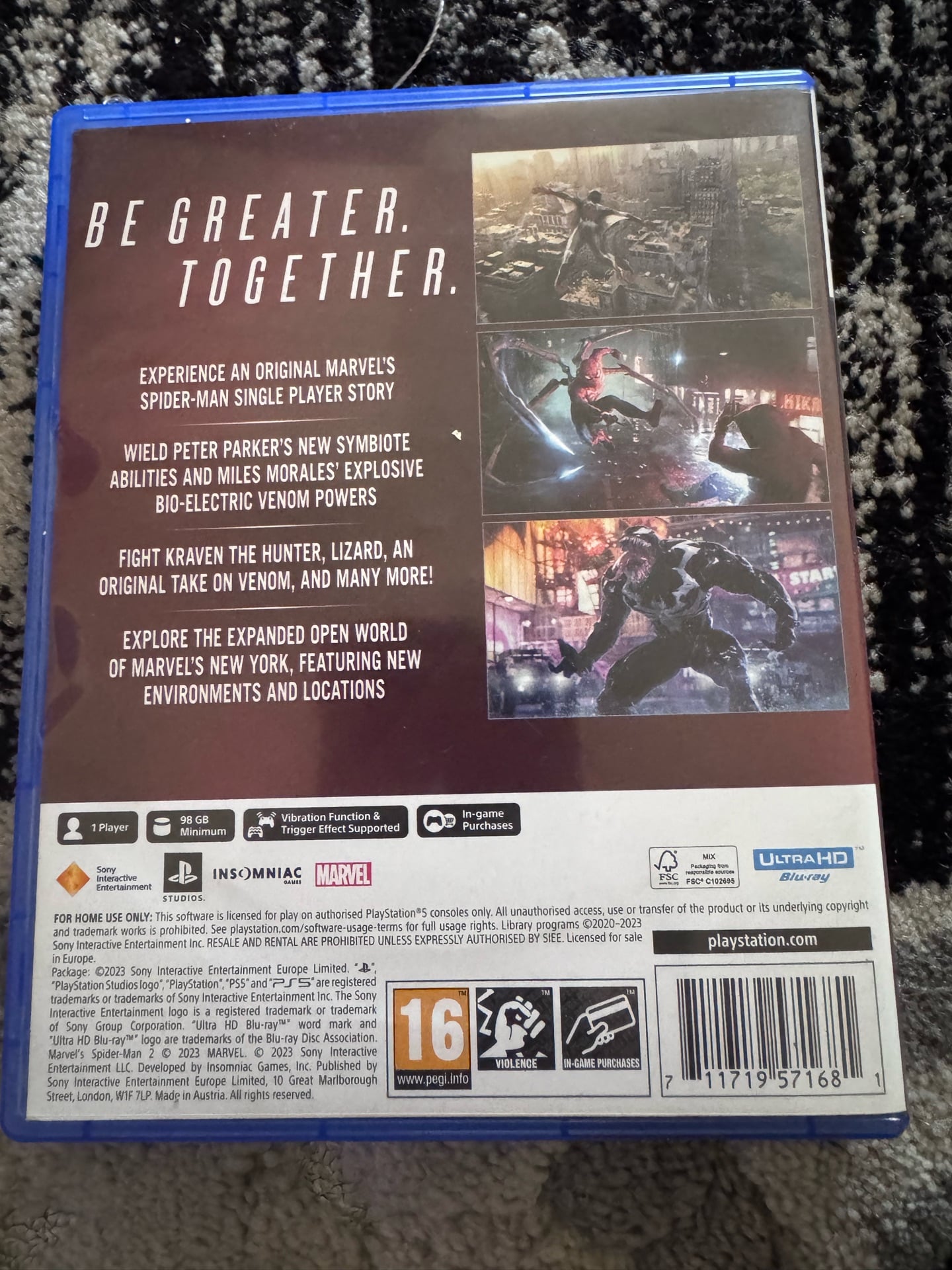 Spiderman 2 ps5 disc  - Image 3