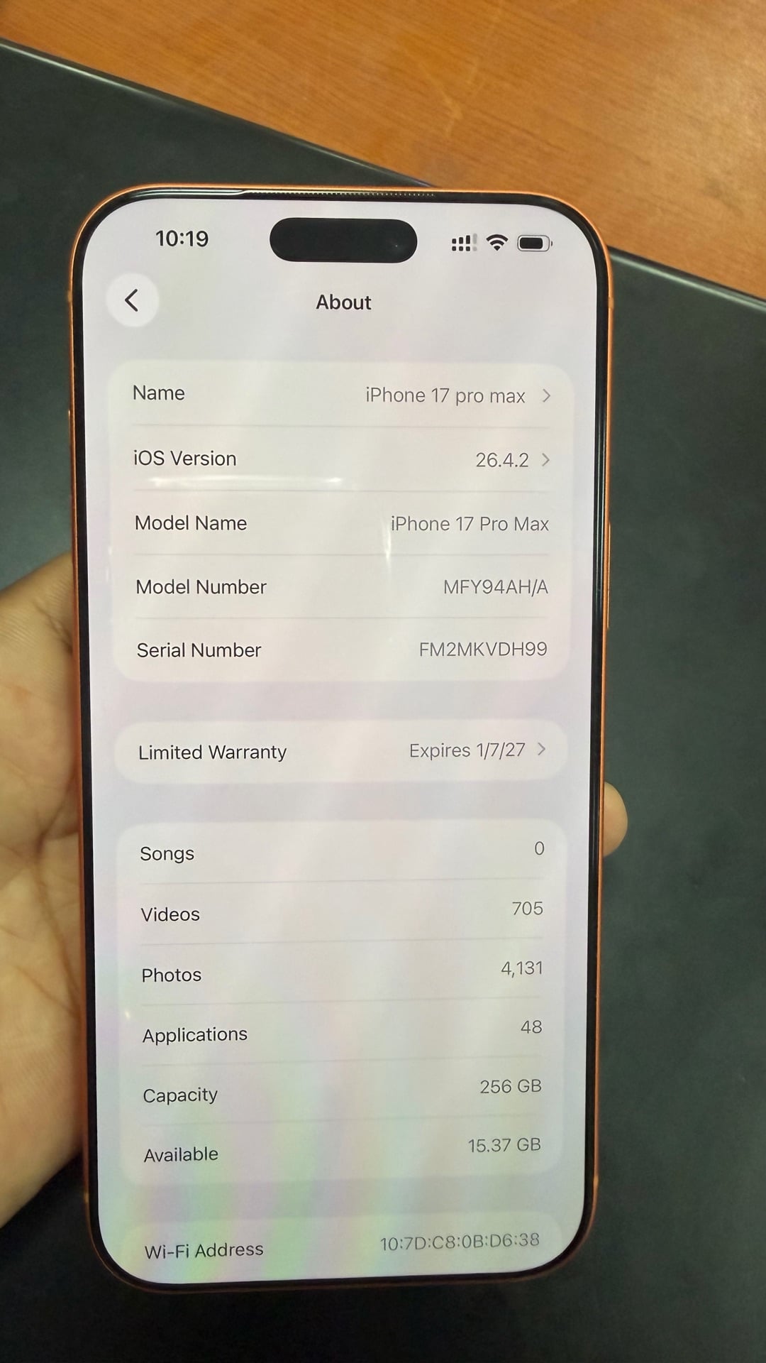 Iphone 17 pro max 256gb very good condition  - Image 4