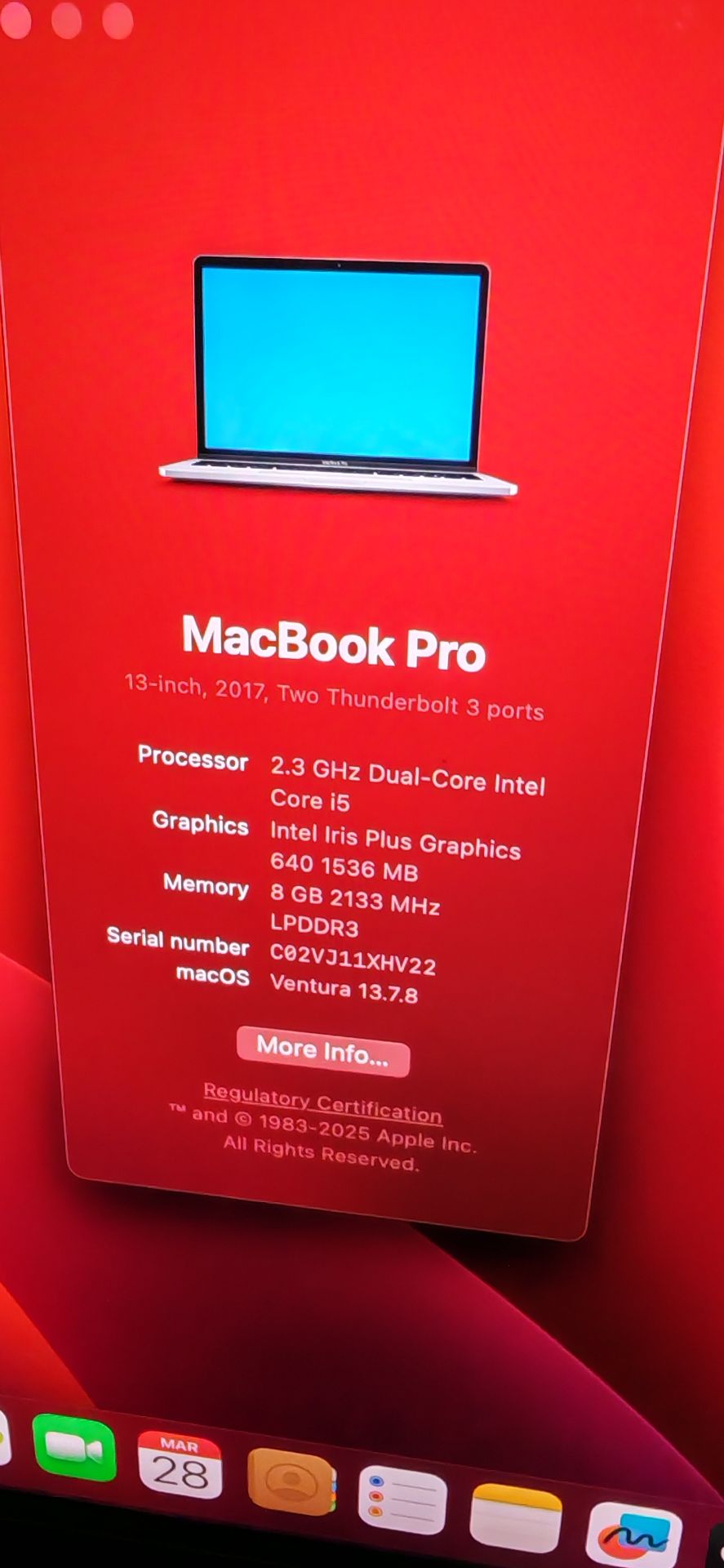MacBook Pro 2017 - Image 3