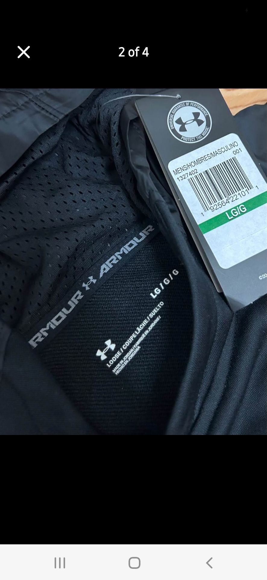 Under armour and champion t shirt new not used...champion  pants slightly used - Image 5