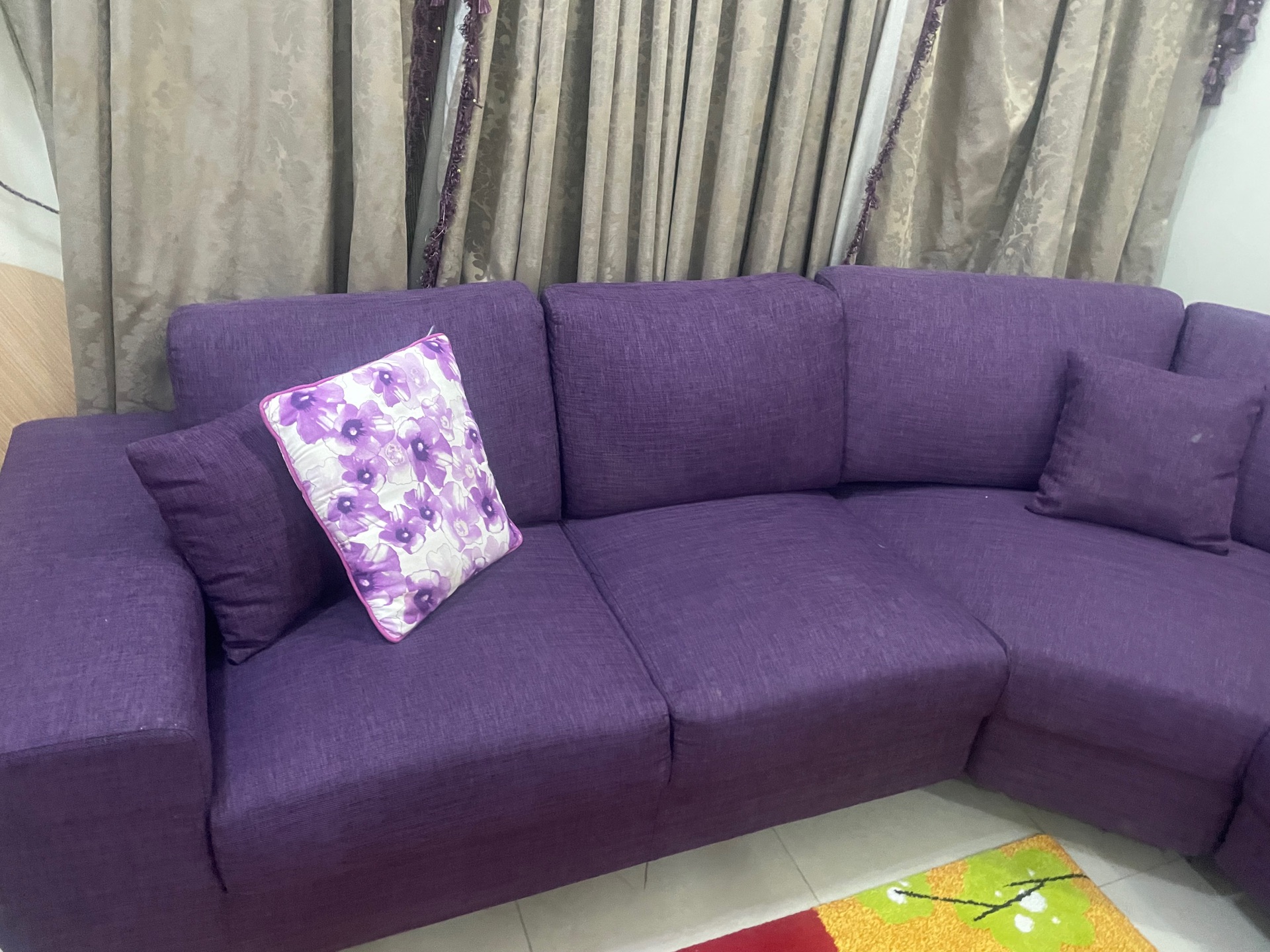 Used L-Shaped Sectional Sofa for Sale - Image 2