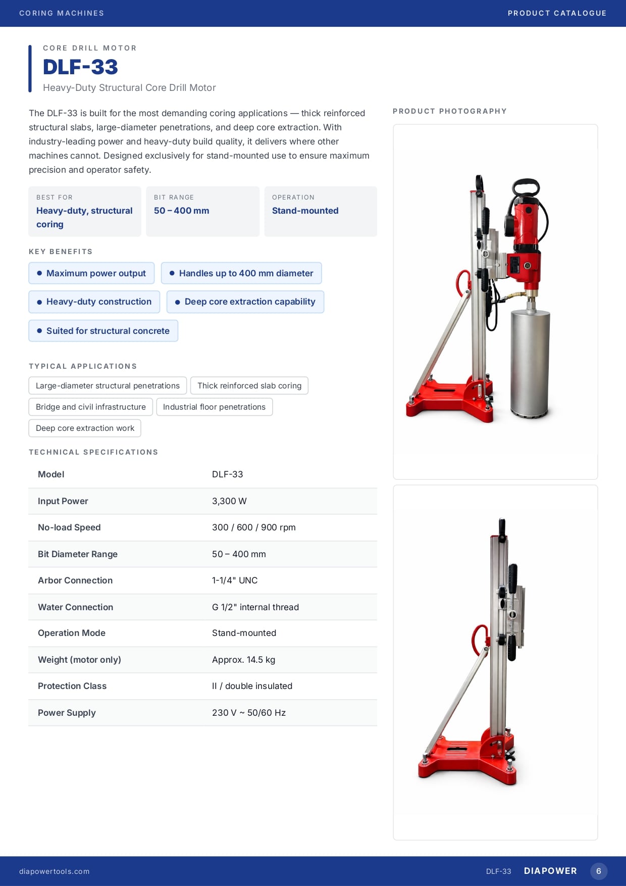 New HD Coring machine and stand - Image 2