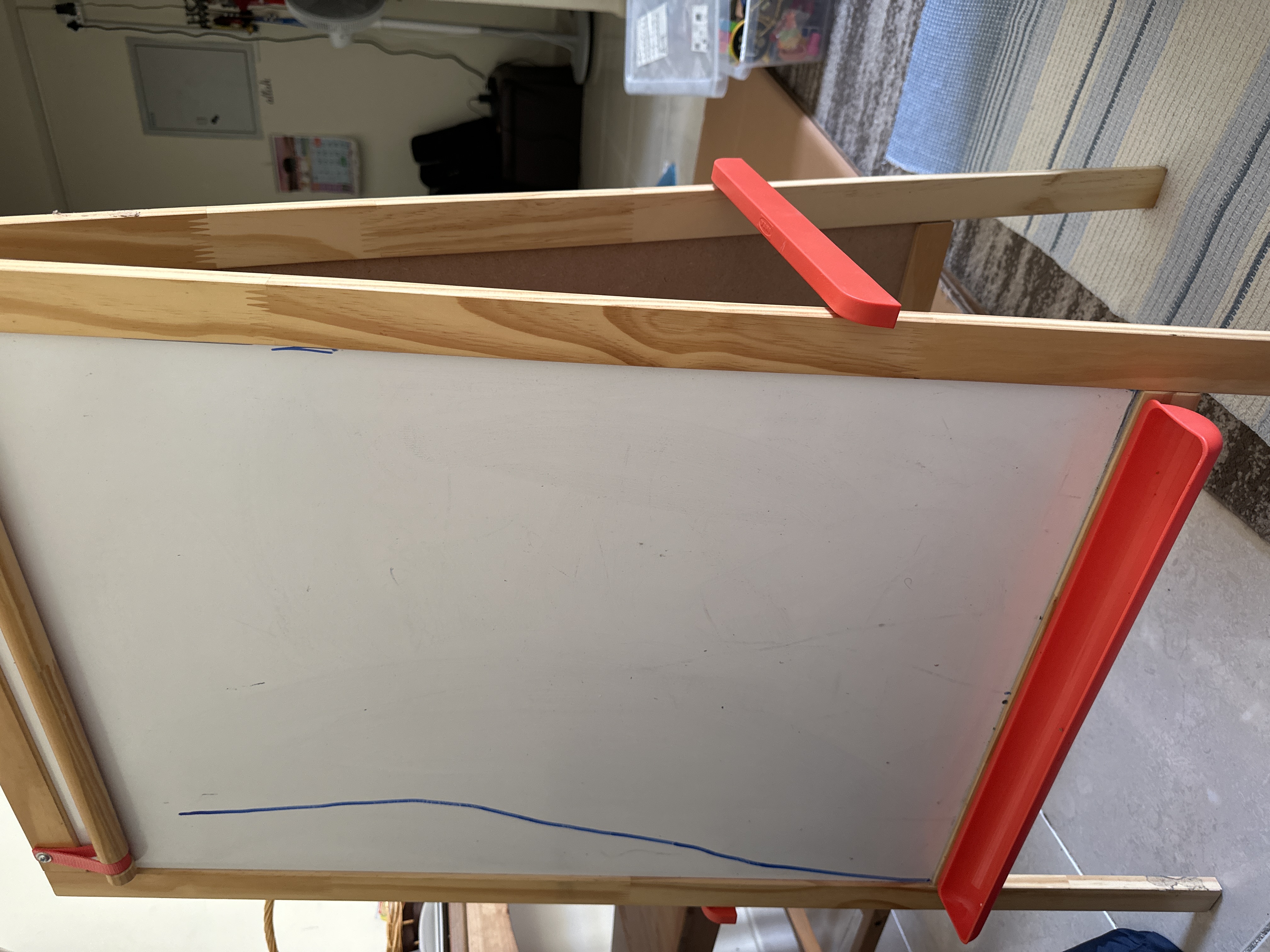 IKEA writing board chalk and pen  - Image 3