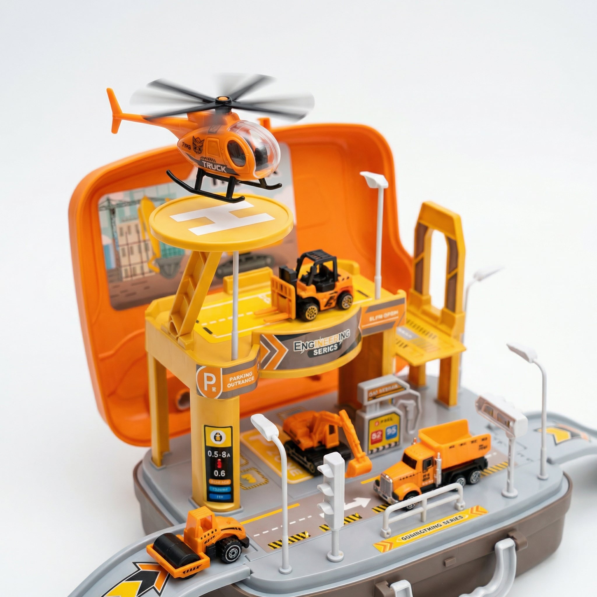 Engineering / Military Truck Suitcase Play Set - Image 3