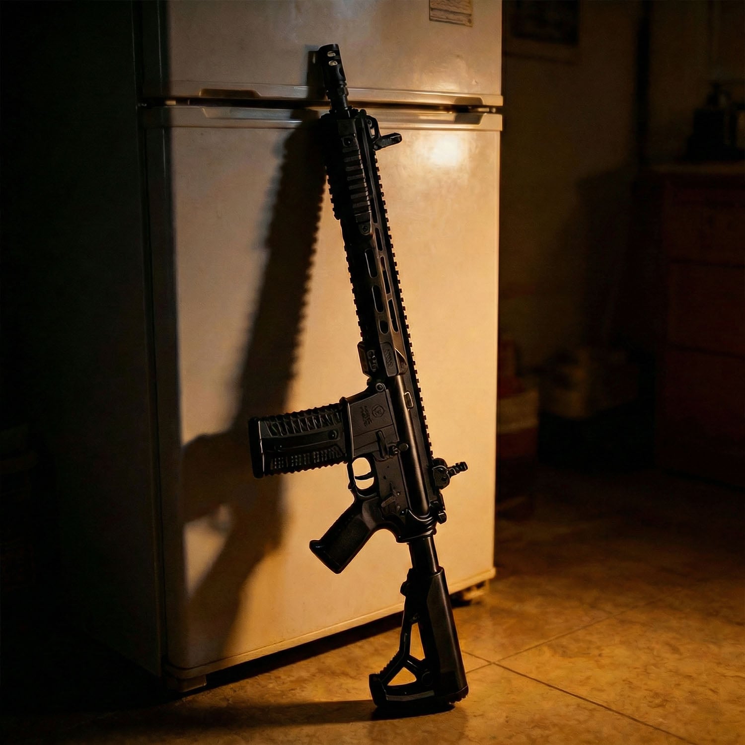AR-15 / F4 Electric Gel Blaster – Automatic Gell Bullet Gun - Image 4