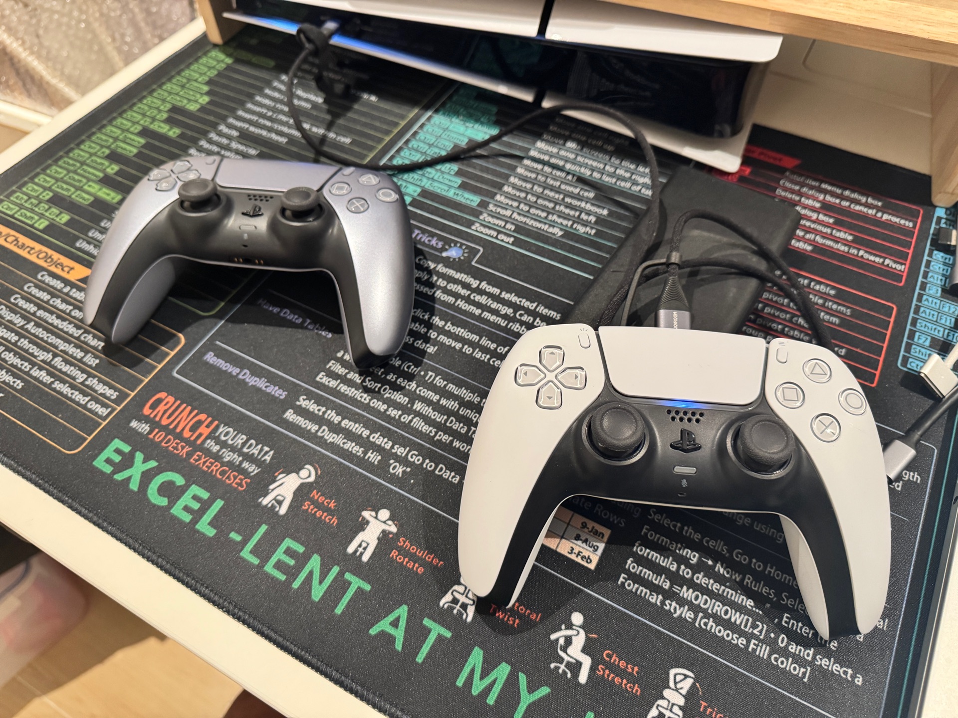 PS5 Console + 2 Controllers + Trueforce stimulator - Image 1