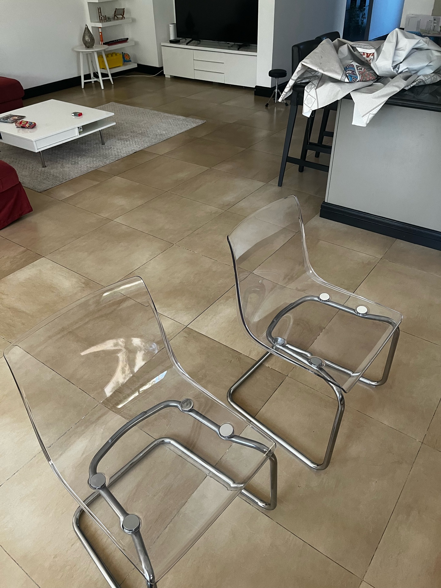 Chairs IKEA Bastant or Pevy 4 units - Image 1