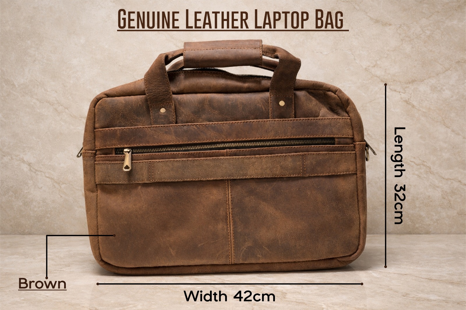 The Gewan Signature Laptop Bag - Image 2