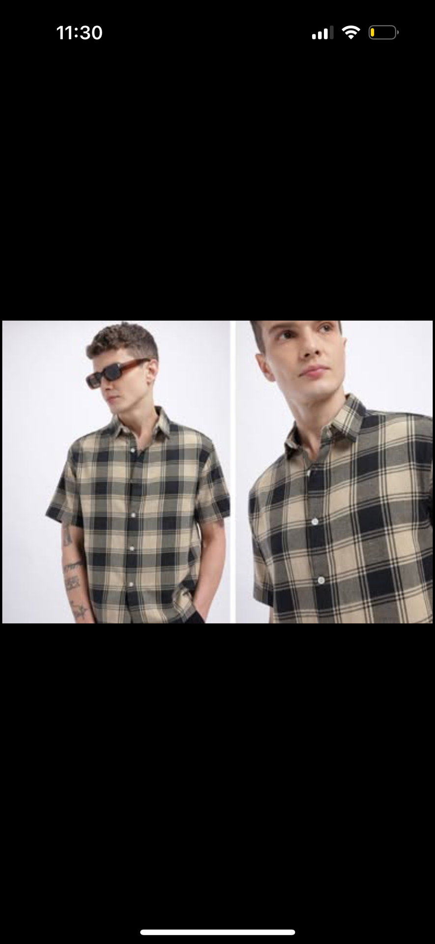 Cropped relaxed Fit Glitchz Shirt- Brand new - Image 4