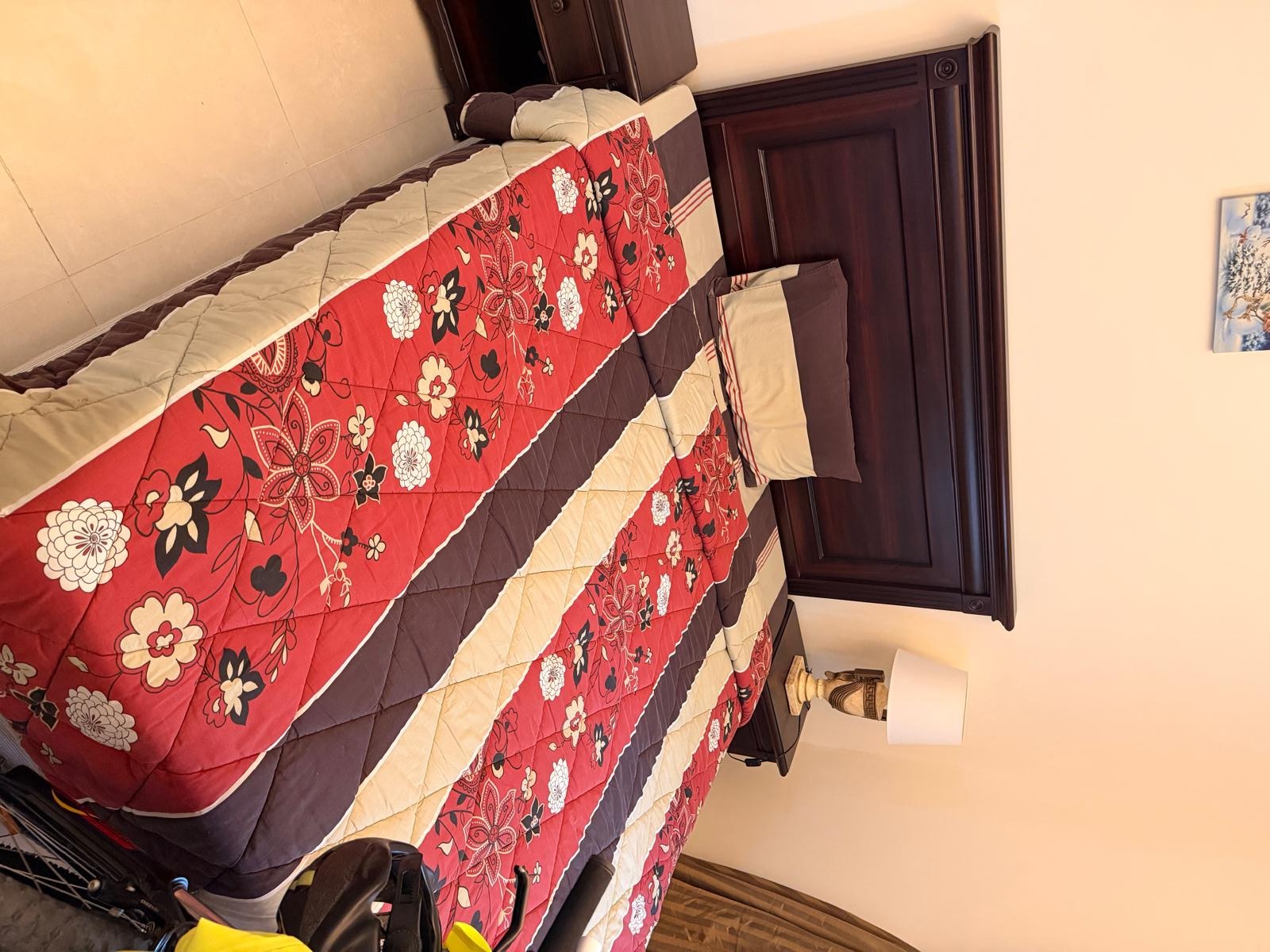 Bed with Mattress and side drawers - Image 2