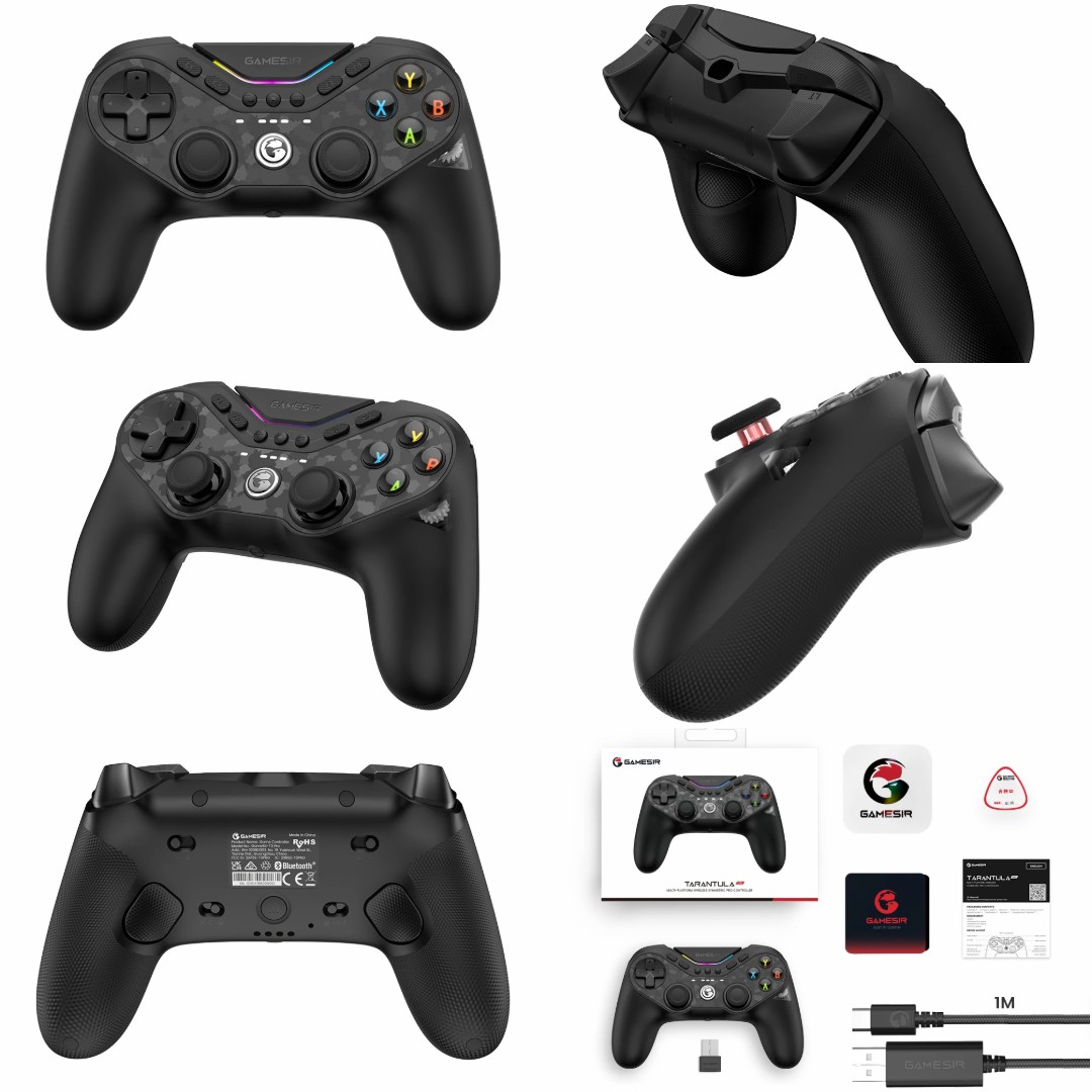 جهاز تحكم الألعاب GameSir Tarantula Pro Hall Effect - Image 6