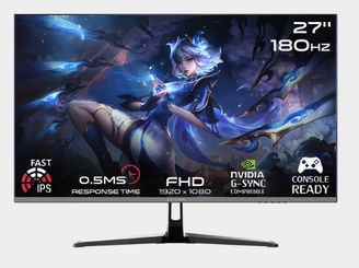 IPS Display Gaming Monitor 180hz 27in Full HD - Image 1