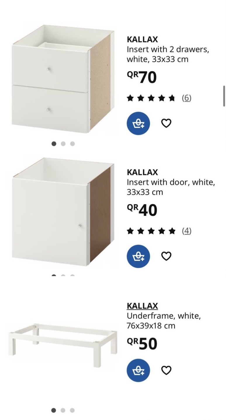 IKEA Kallax 2x1 Shelf with Accessories - Image 2