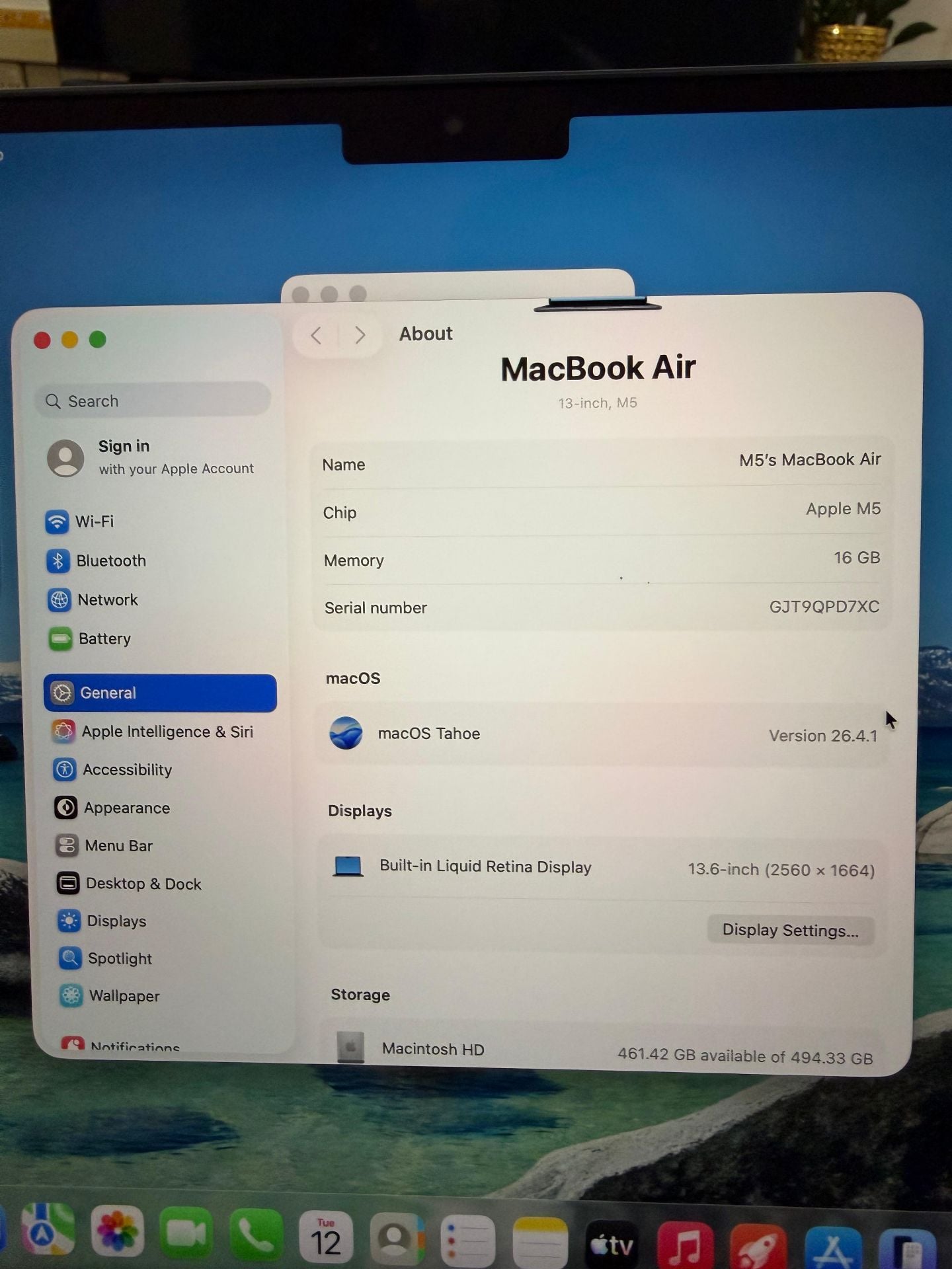 4 DAYS OLD Apple MacBook Air 13 2026 M5 16GB 512GB Midnight Black - Image 4