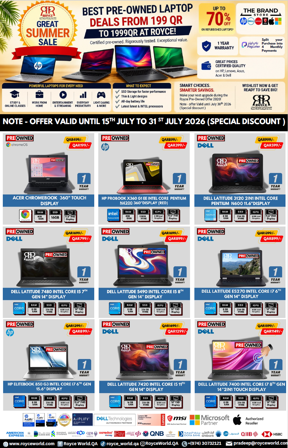 Offer cover