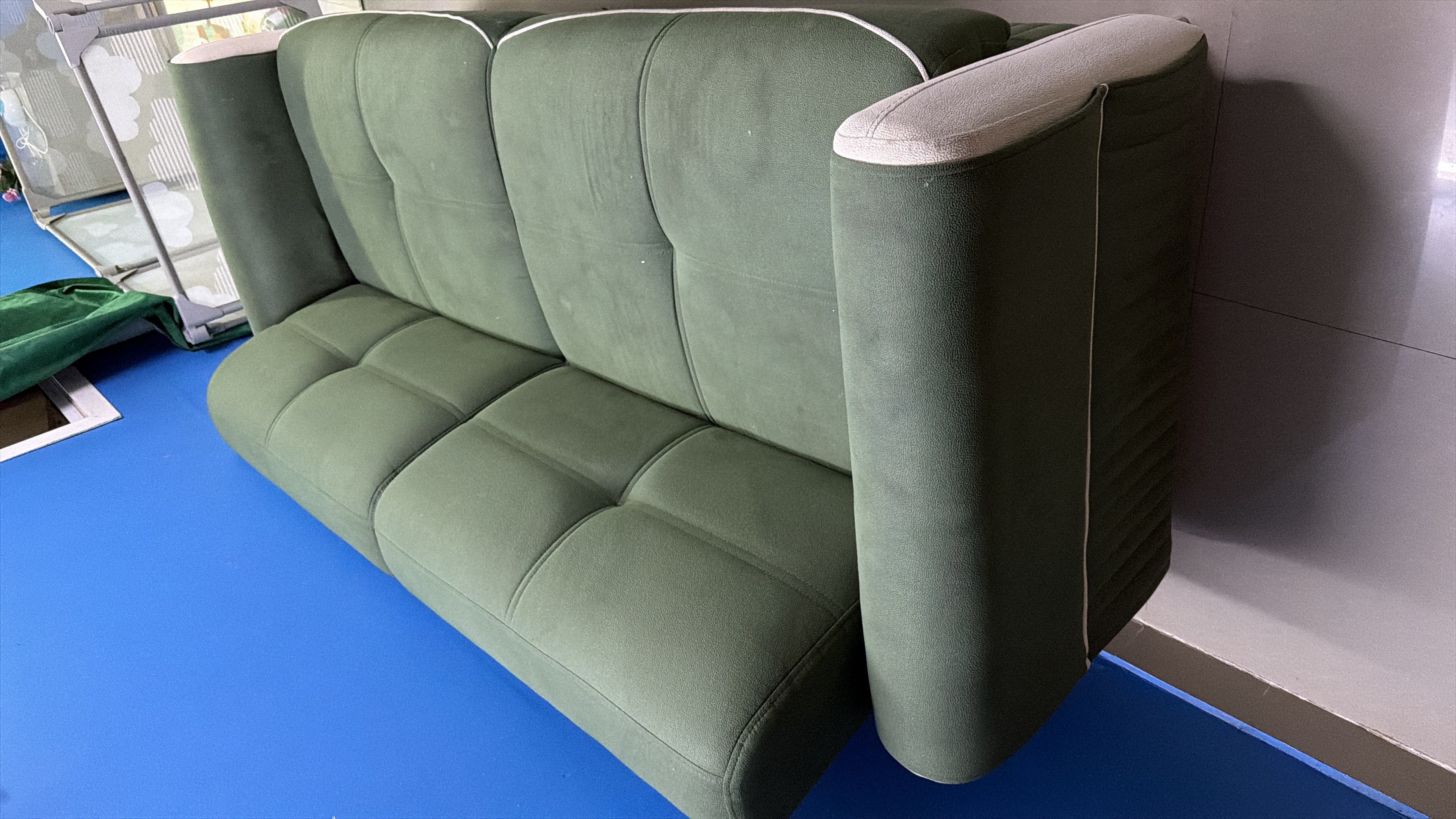 3 seater Bed type Folding sofa 2 pcs - Image 1